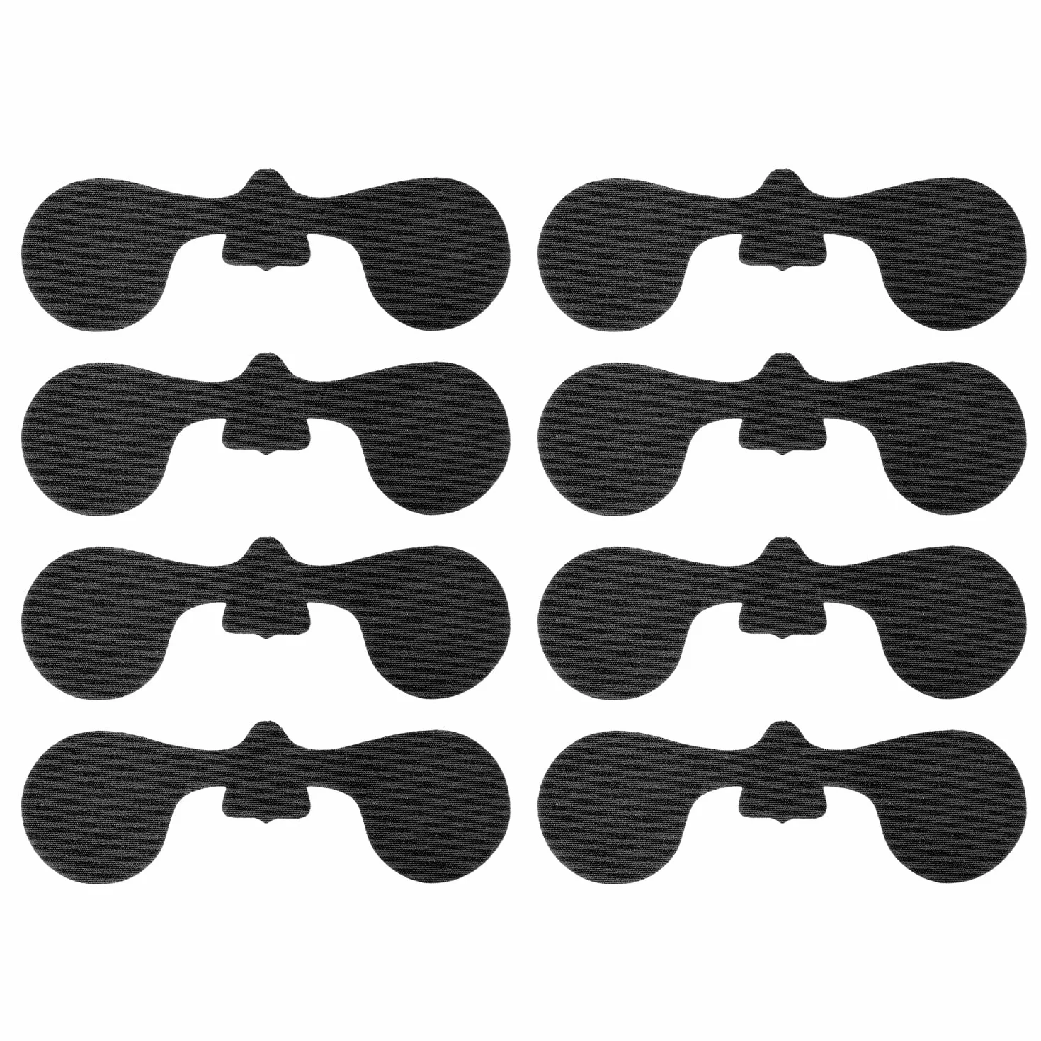 8szt Plastrów Twarz z Powłoką Zapobiegającą Zamarzaniu, Wiatroszczelne Słońcem Naklejki Maskę Zimną Pogodę Oddychające Pokrowce Jazdy Nartach Snowboardzie Sportach Zimowych