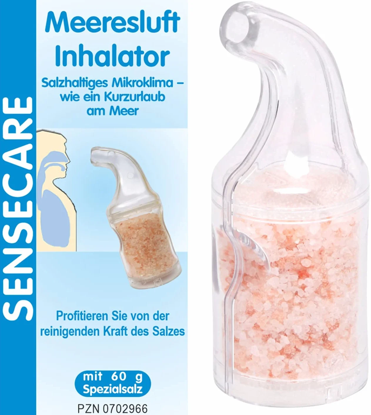 NaturGut Sensecare inhalator na powietrze morskie z solą kryształową, mikroklimat