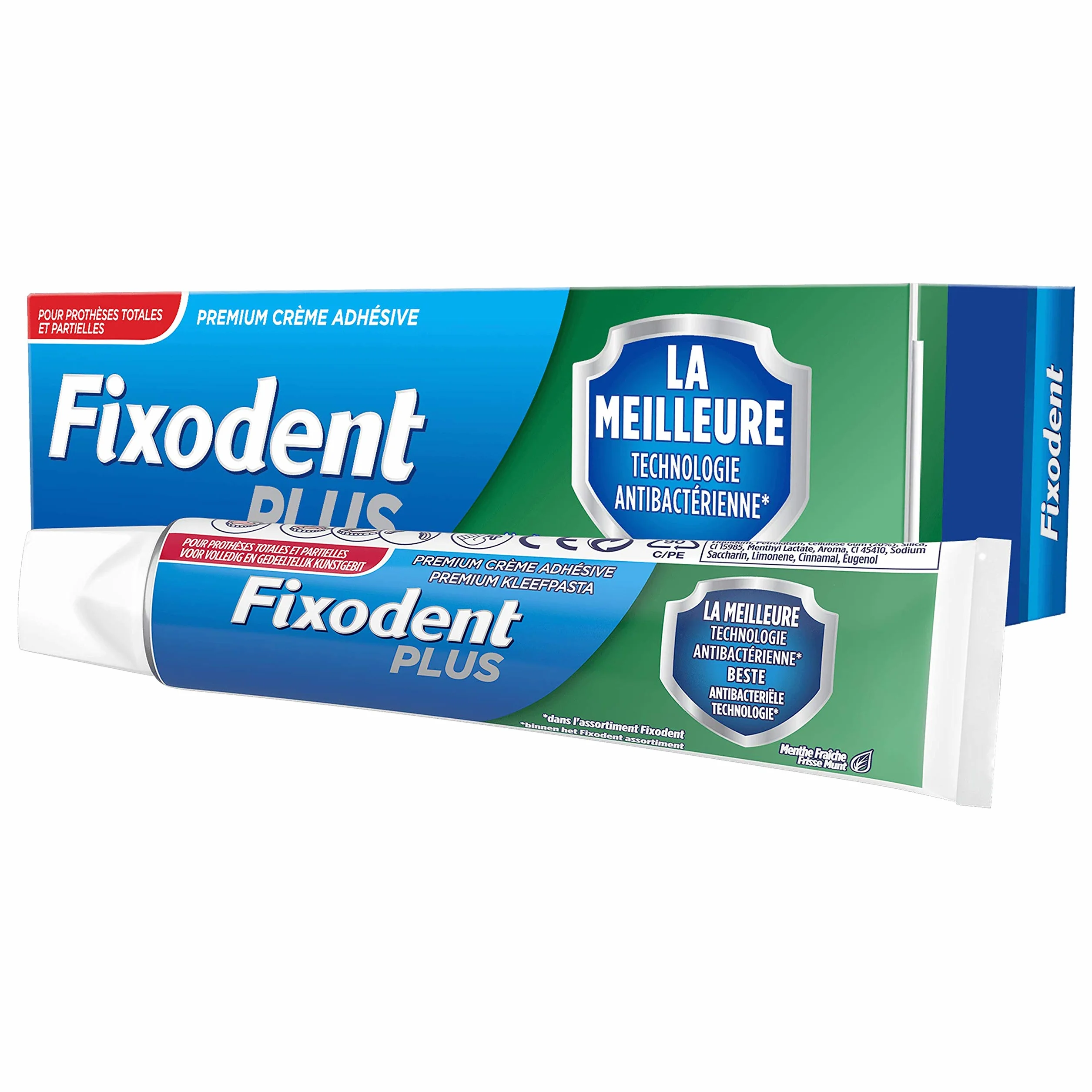 Fixodent - Protection Duo Plus Prime, pasta klejąca - 40 ml