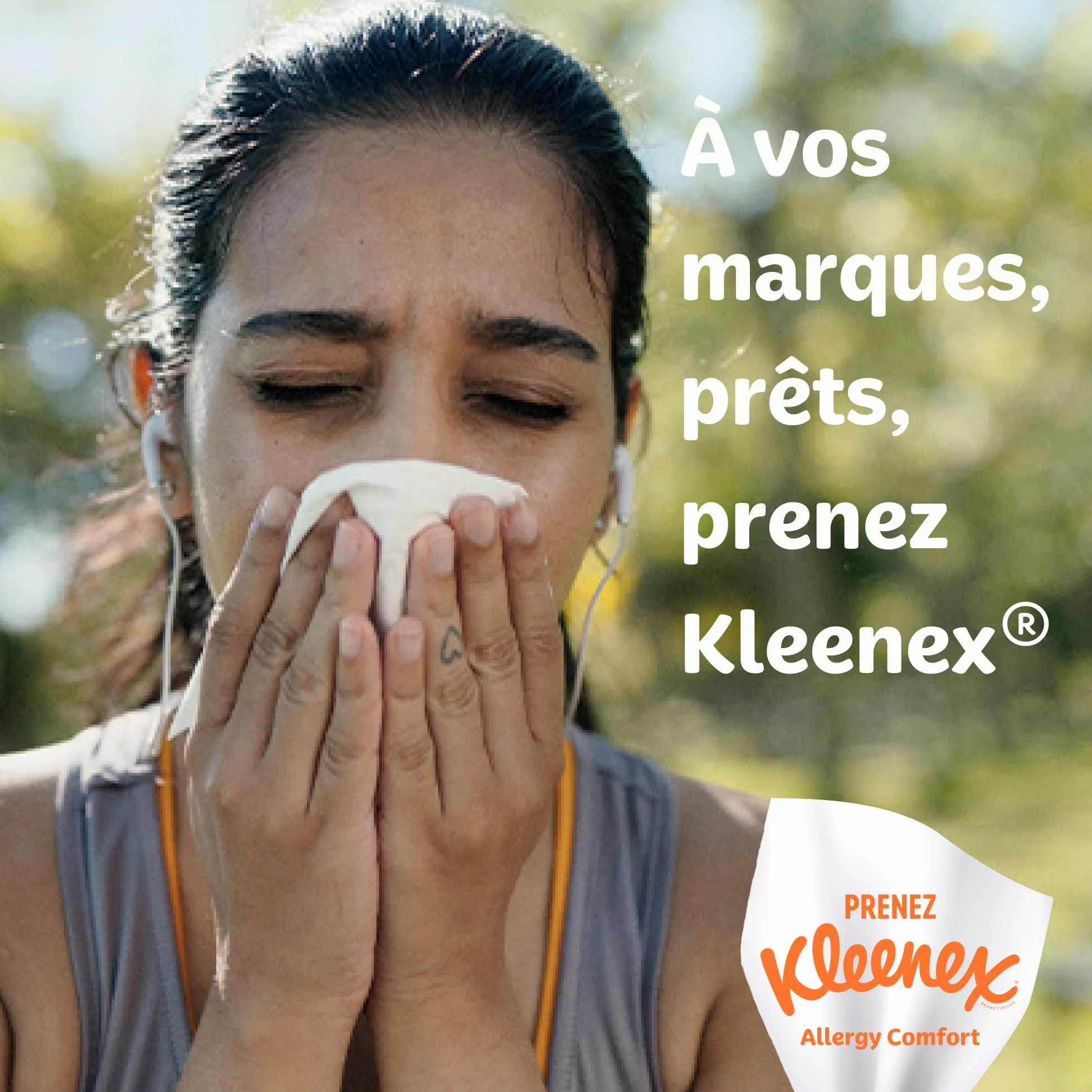 Kleenex Allergy Comfort Chusteczki Biały 672 szt.