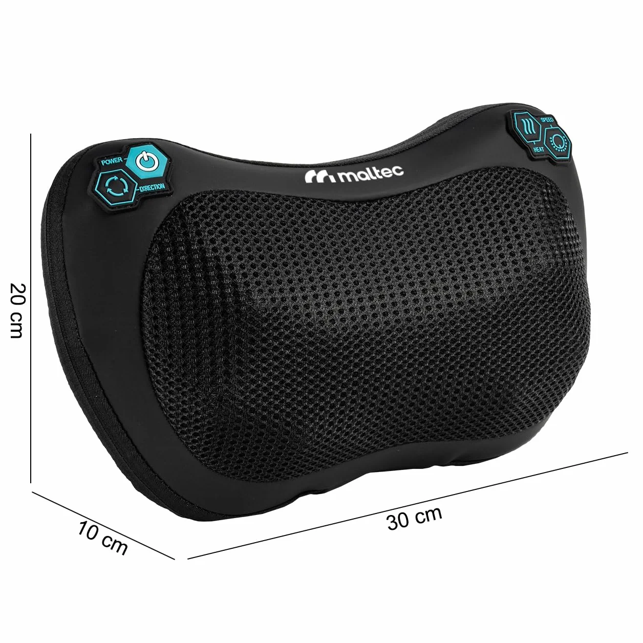 Masażer Poduszka Masująca Shiatsu do Pleców Karku Nóg Ciała PRO-Comfy30W-01