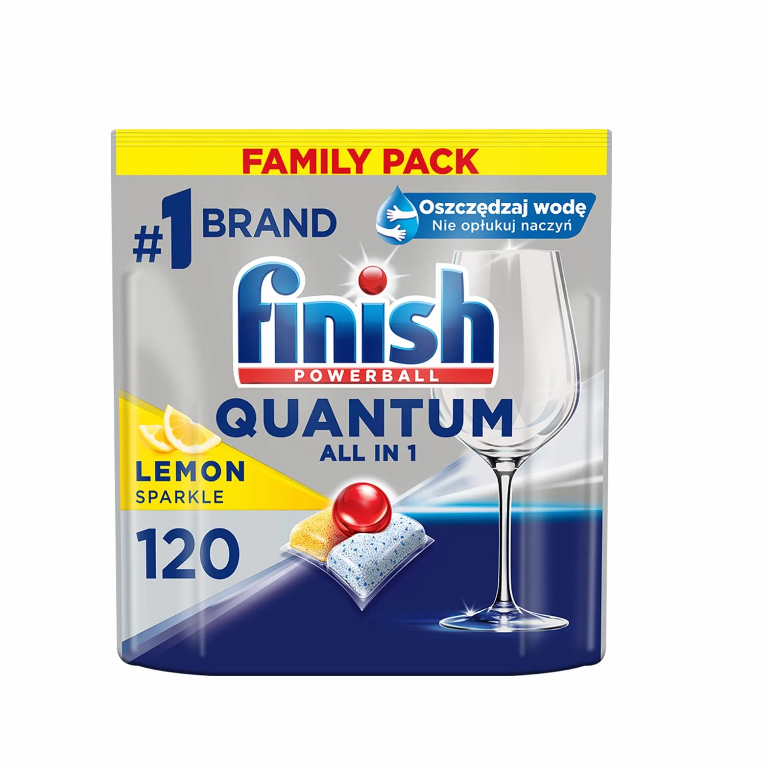 FINISH Kapsułki Quantum All-in-1 120 lemon