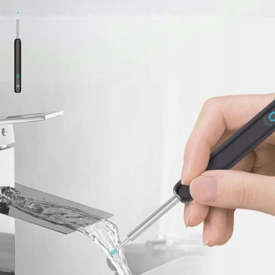 SMART OTOSKOP KAMERA CZYSZCZENIE USZU WOSK WIFI HD APLIKACJA ENDOSKOP
