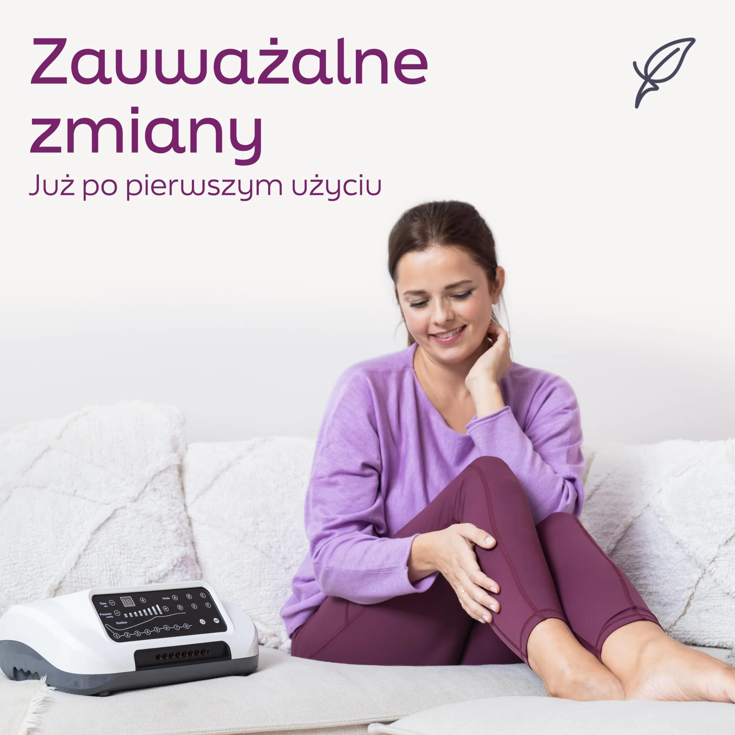 Venen Engel ® 8 Premium urządzenie do masażu ze spodniami, 8 wyłączanych komór powietrznych, łatwa regulacja ucisku i czasu, 6 programów masażu, nieprzerwany masaż
