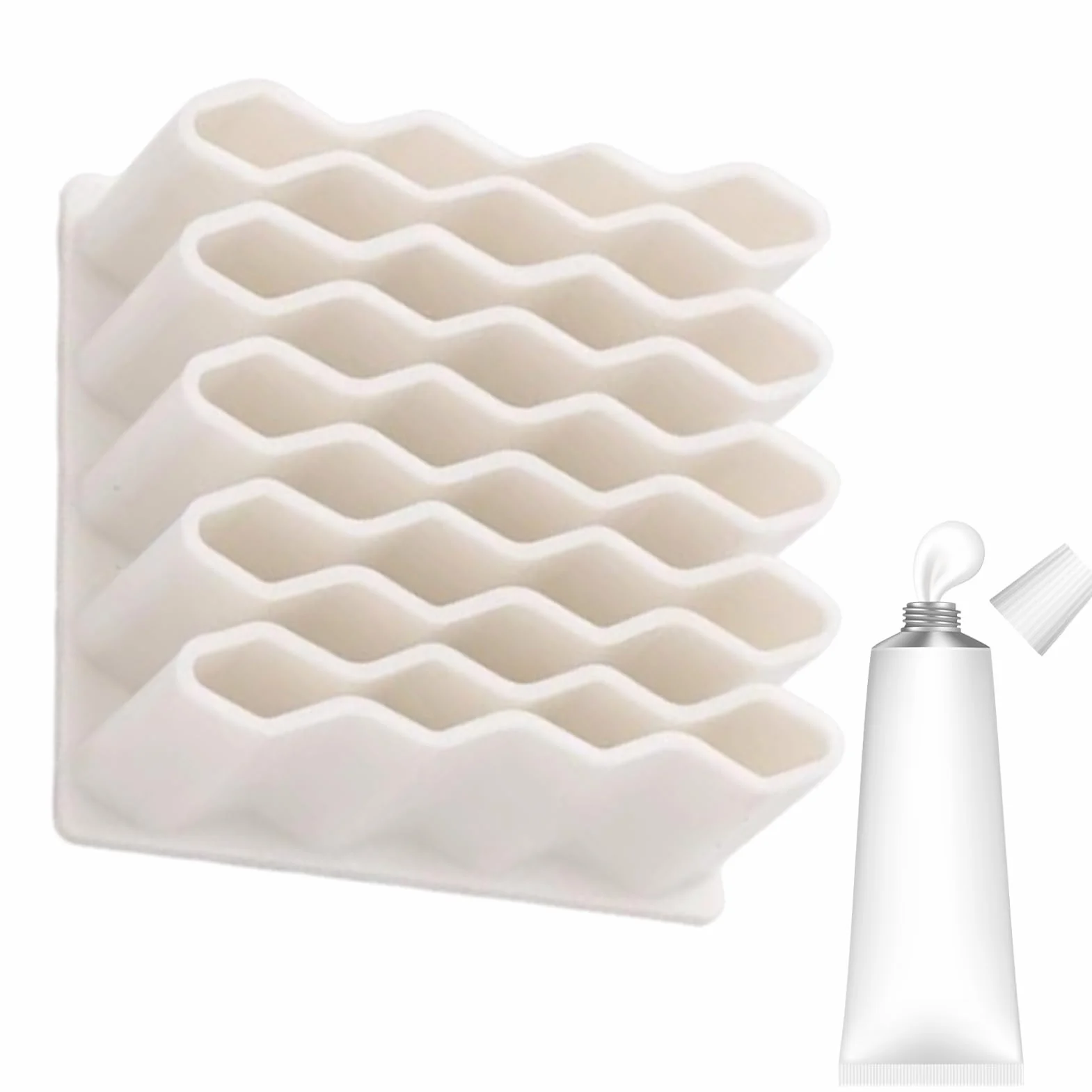 Pudełko na z wieloma przegródkami, pojemnik do przechowywania leków, 9 x 8 x 4 x 4 cm przegrody dozownika maści, przenośne zdrowie, organizer narzędzie solidna konstrukcja, pudełko do