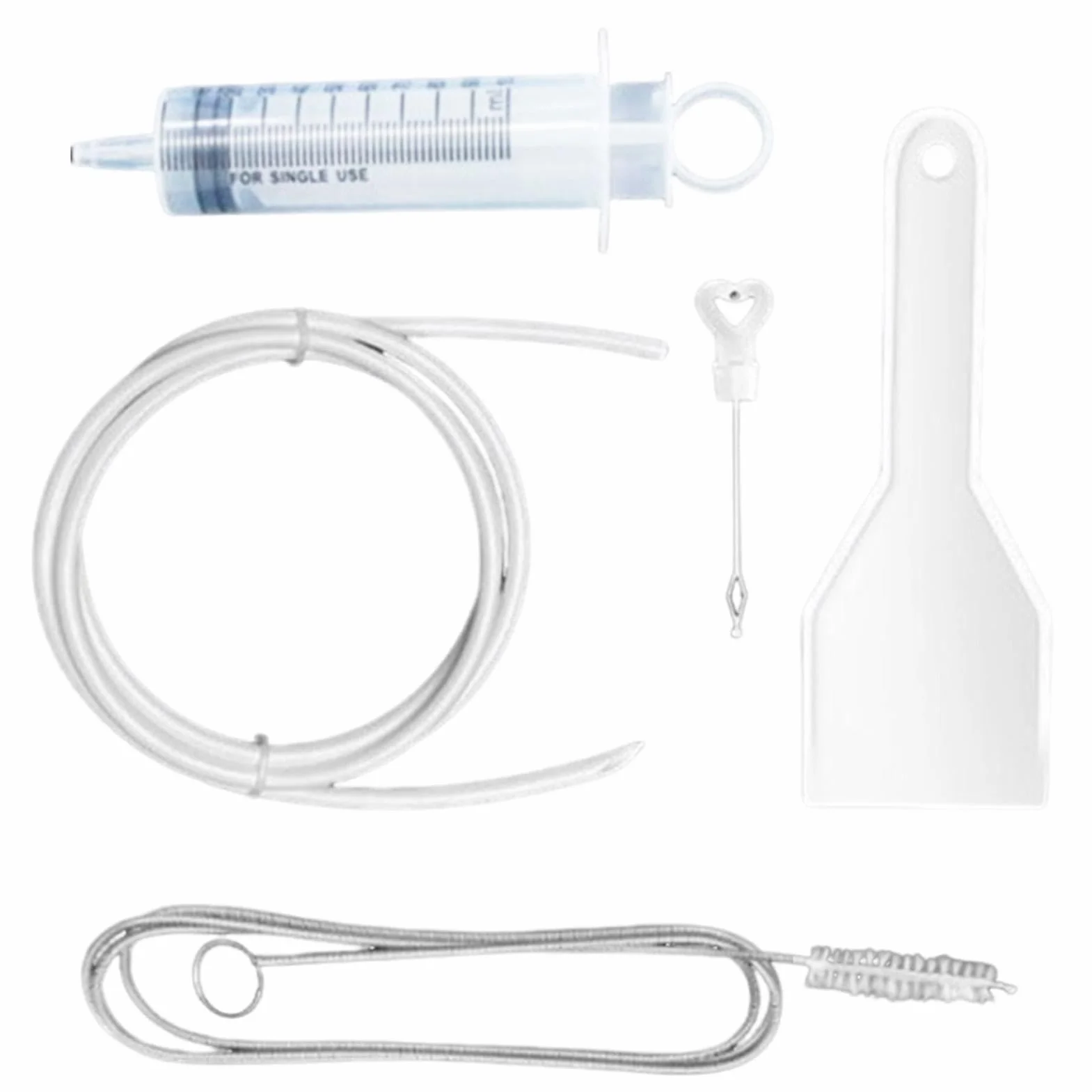 Refrigerator Drain Kit Fridge Cleaning Set Syringe Dredger Effective Tool
