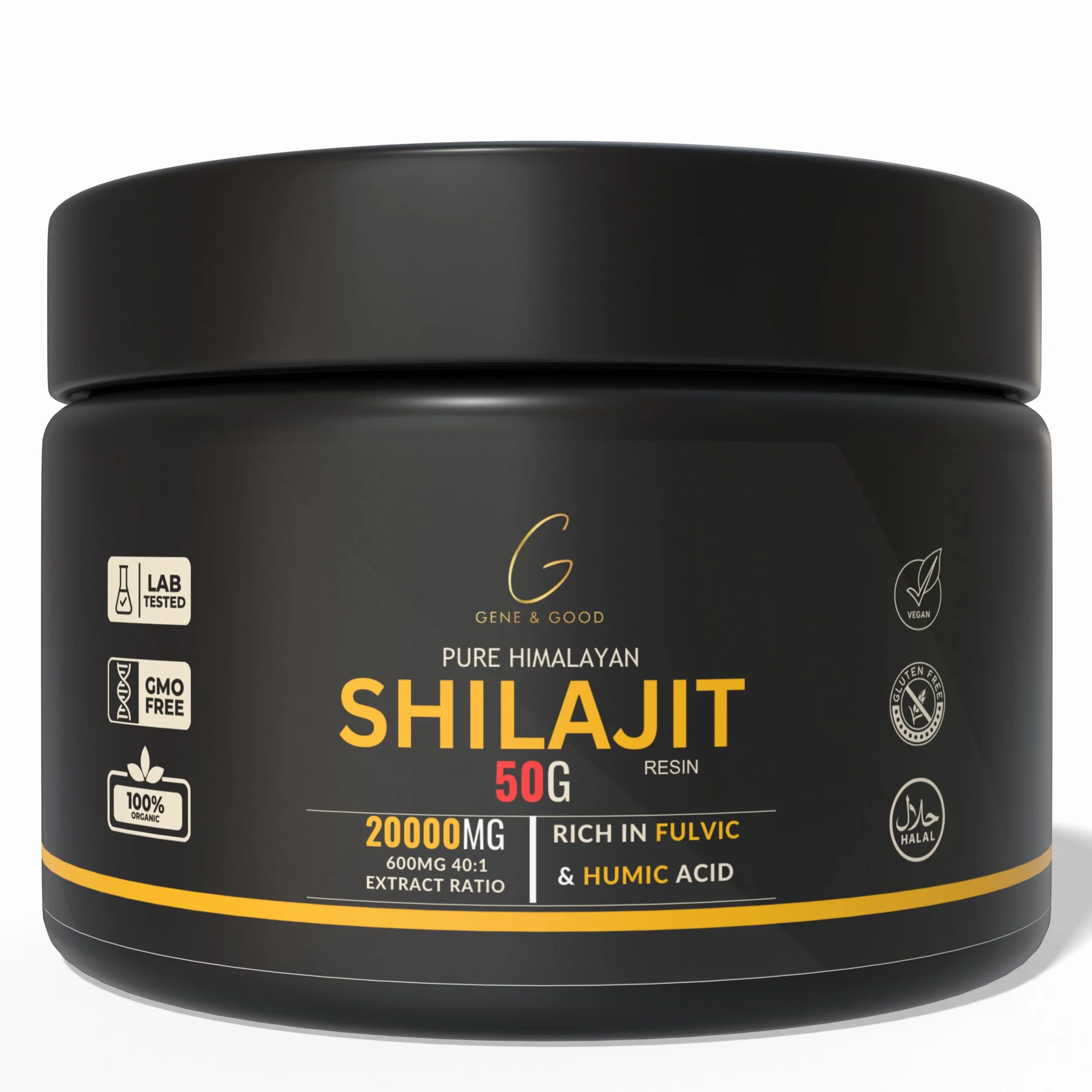 Żywica Gene & Good Shilajit 600 mg