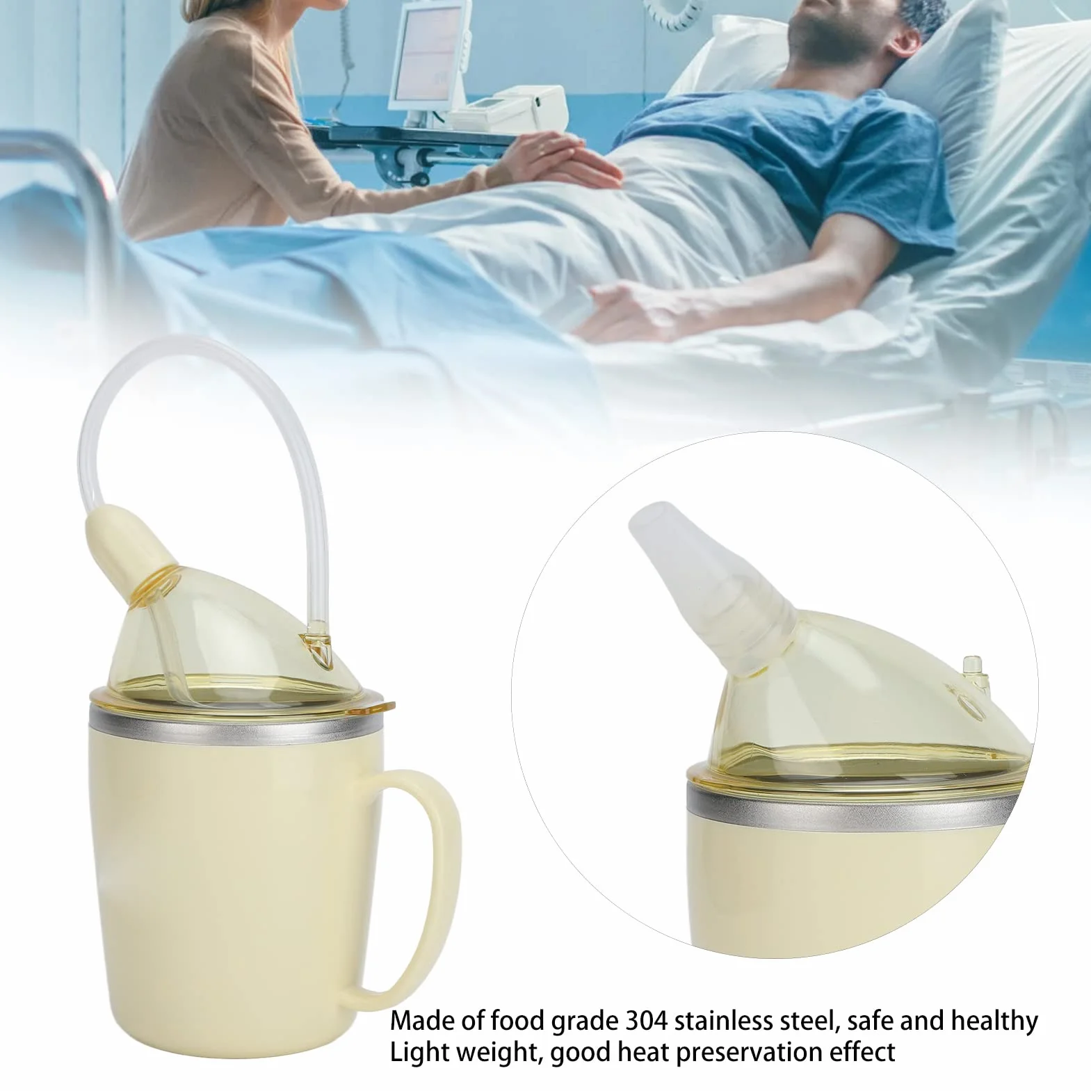 304 kubki ze stali nierdzewnej 304 do płynnej żywności 350 ml kubki do domu i szpitala