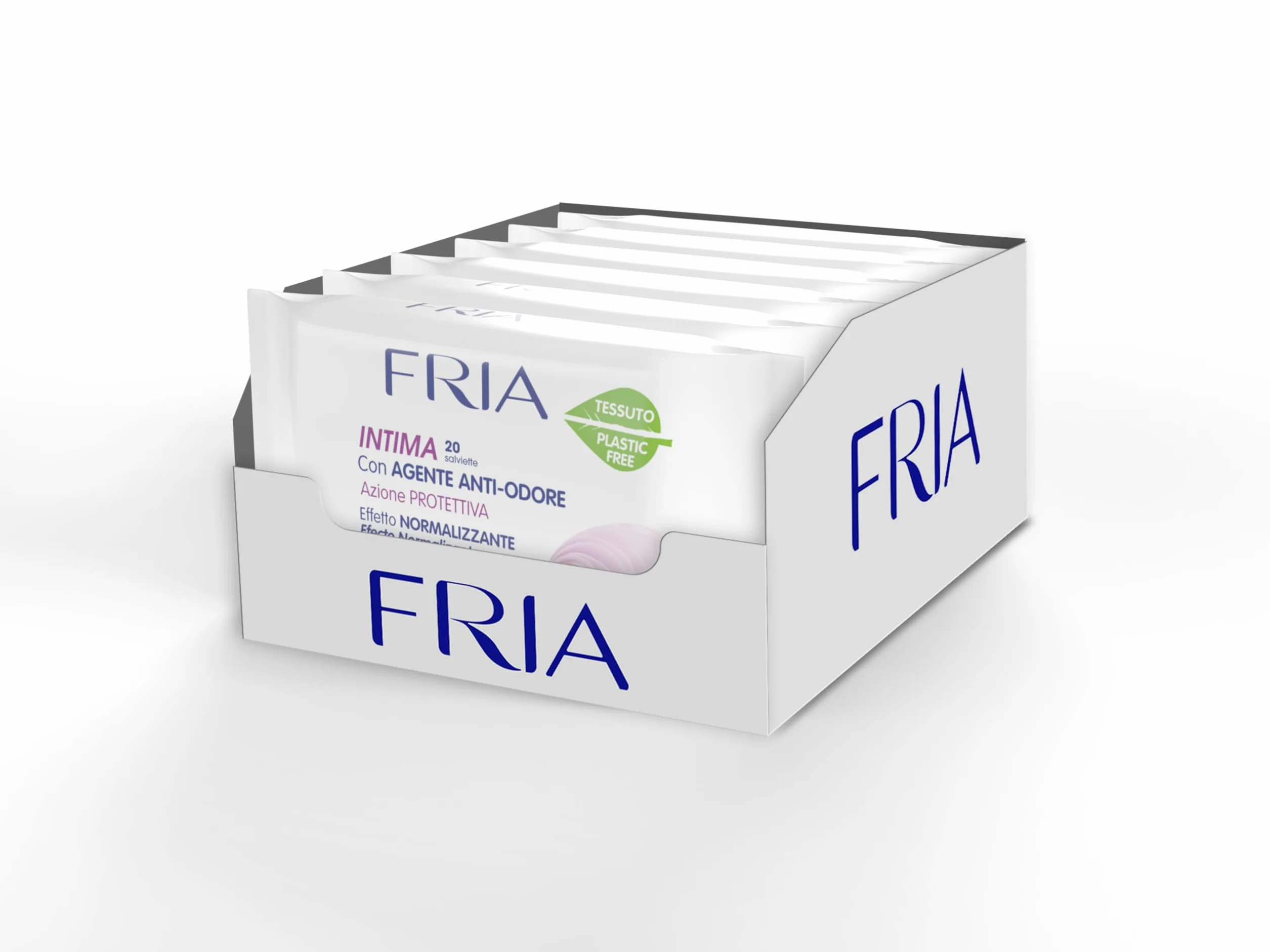 Fria Chusteczki ochronne do higieny intymnej 120 sztuk