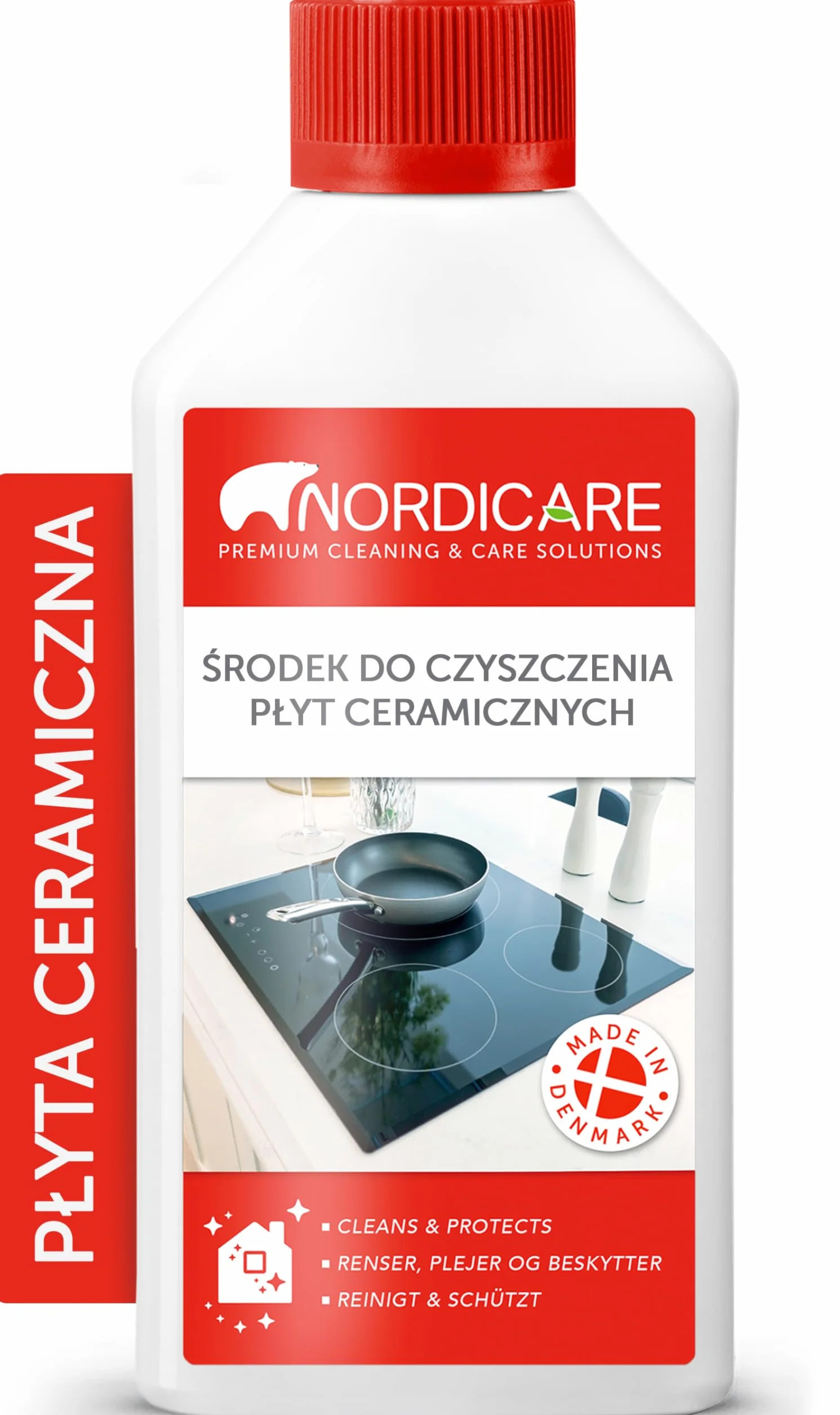Nordicare Płyn do czyszczenia płyt ceramicznych 500ml