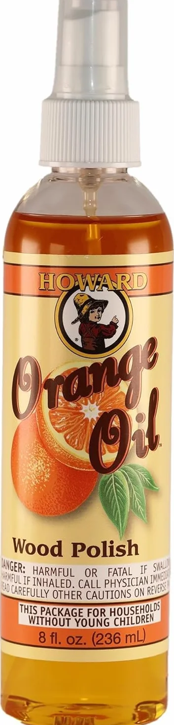 Howard (0R0008) Orange Oil Wood Polish 236 ml - preparat do czyszczenia drewna