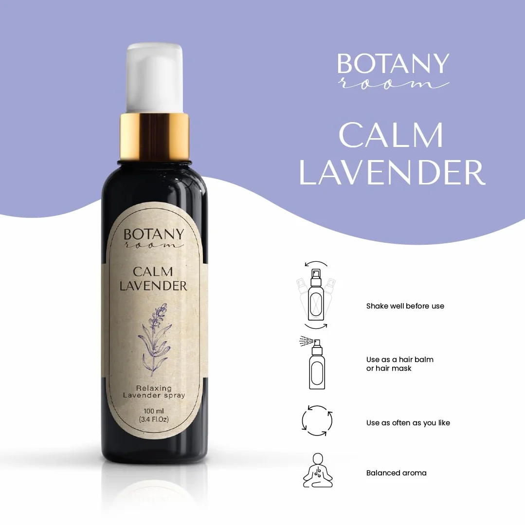 Lawendowy spray do pomieszczeń zapewnia spokój i dobry sen, 200 ml, naturalna mgiełka olejkowa do redukcji stresu i zwalczania lęku, naturalny spray do poduszek do zasypiania