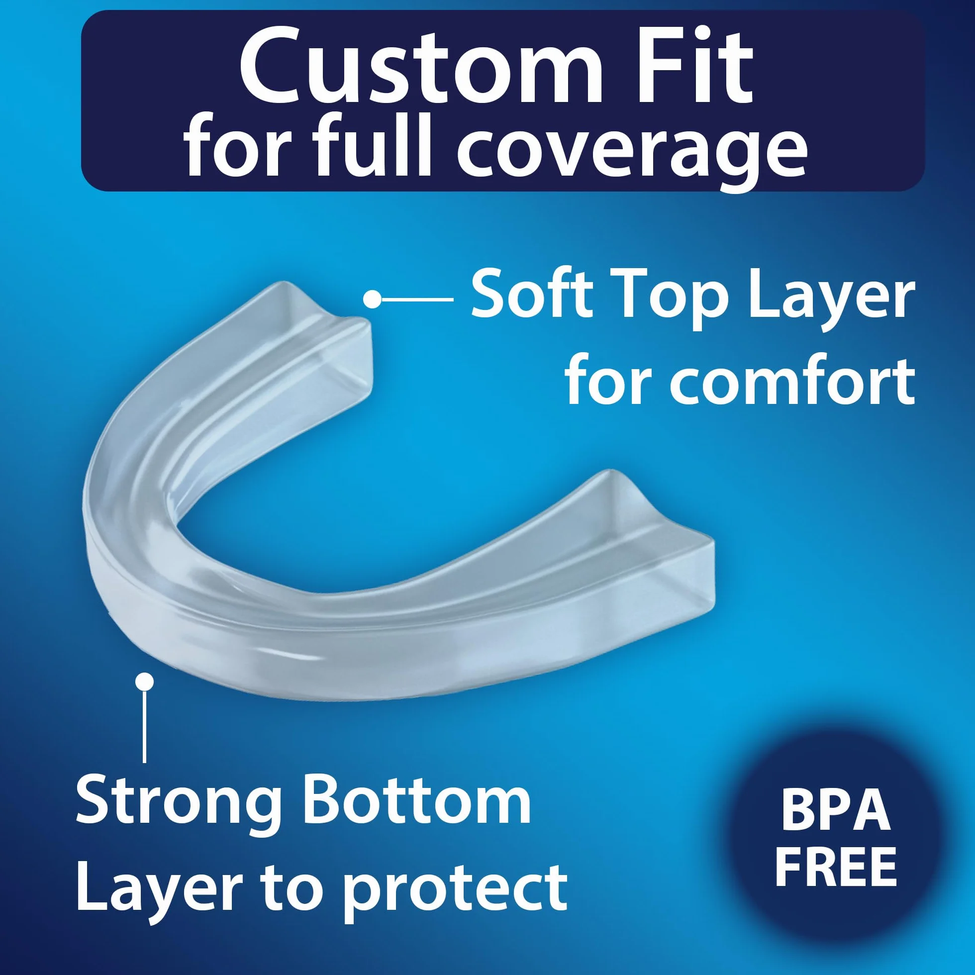 DenTek Professional-Fit Maksymalna ochrona Dental Guard Ochrona przed nocnym szlifowaniem zębów