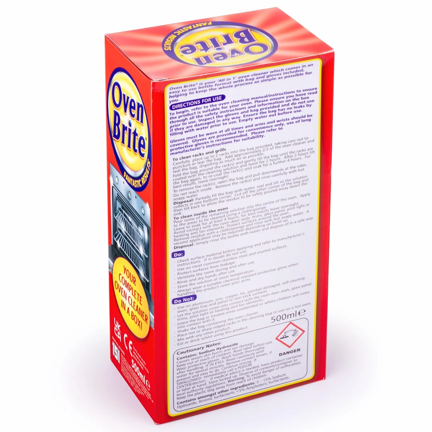Oven Brite Środek do czyszczenia piekarnika All-in-1 500 ml