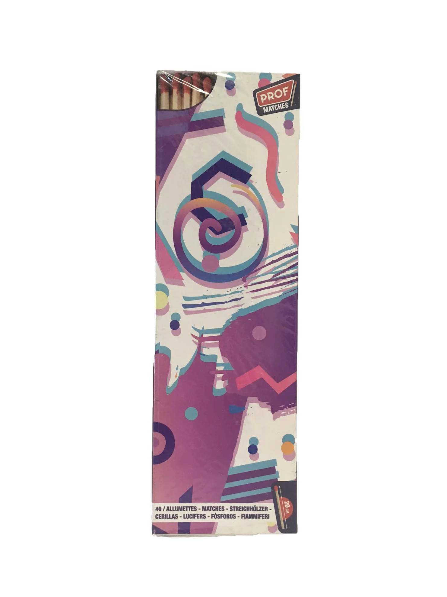 Długie zapałki XXL drewniane 20 cm 40 sztuk do kominka grilla pieców