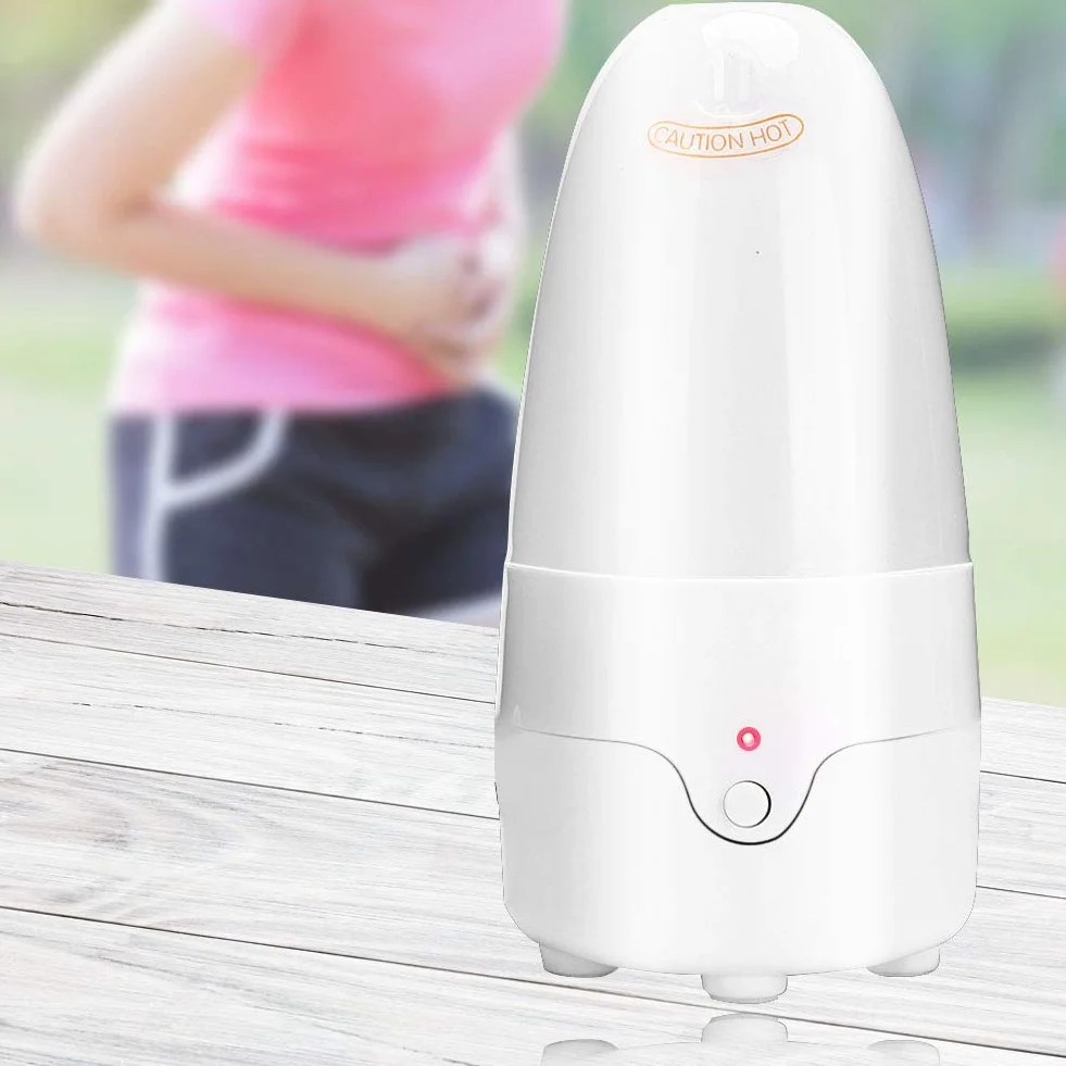 Sterylizator do kubków menstruacyjnych, elektryczny sterylizator parowy, przenośny sterylizator parowy do silikonowych kubków menstruacyjnych Kubki podróżne do dezynfekcji Parowiec Szybka dezynfekcja (1 #)