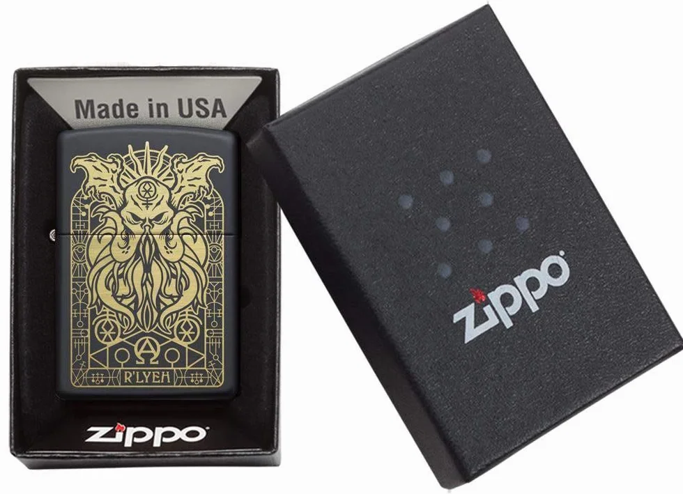 Zippo Monster Design Pocket Lighter