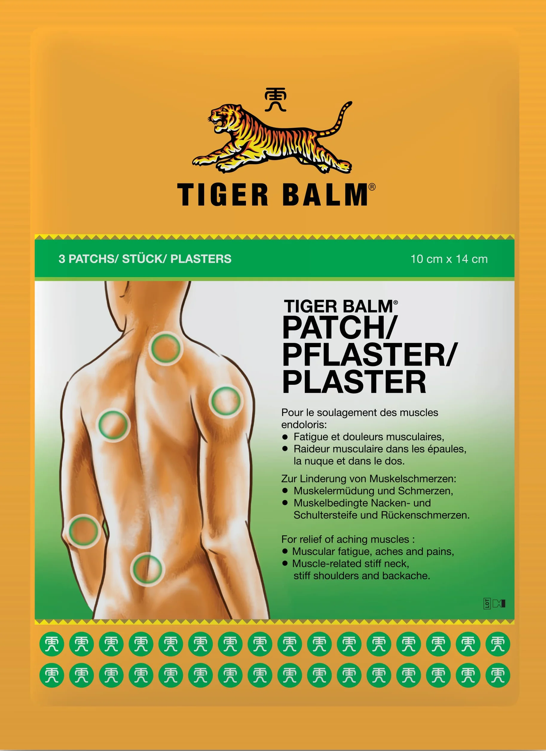 Tiger Balm plastry 3 sztuki