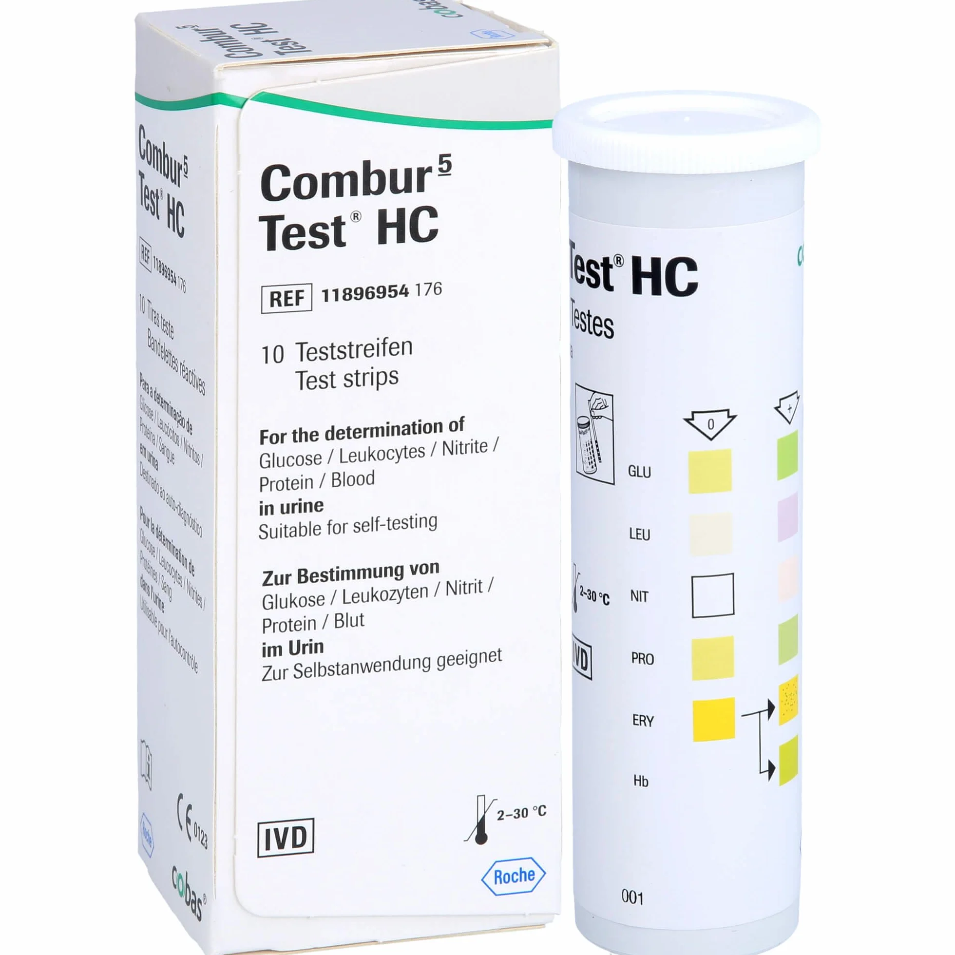 Combur 5 Test HC Urinteststreifen, 10 sztuk