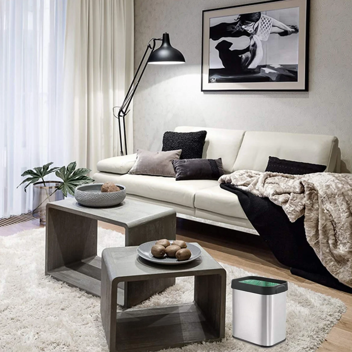 Biodegradowalne Worki na śmieci 25L 150 Szt Zielony W50xH60cm