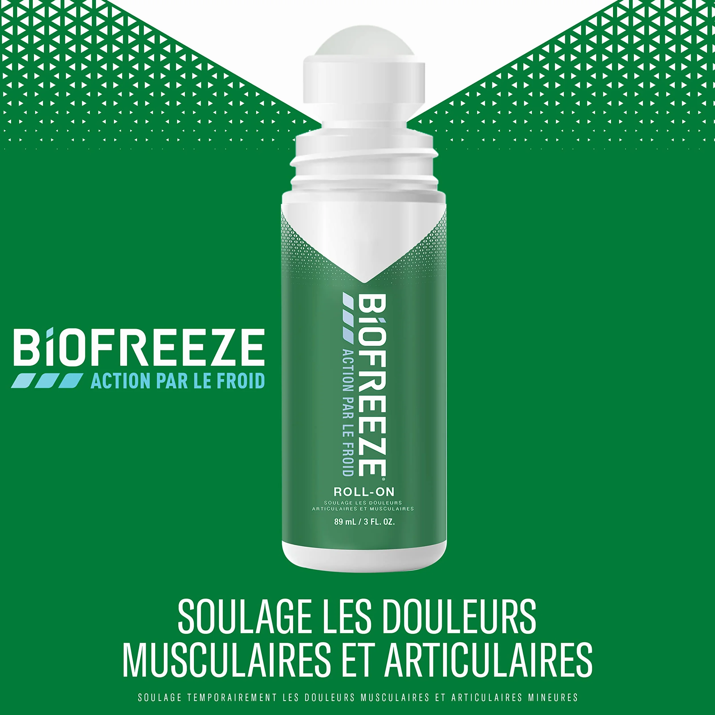Biofreeze Zestaw 1 rolek 89 ml, 1 spray 118 ml i 1 tubka 118 ml, działanie na zimno, łagodzi bóle mięśni i stawów