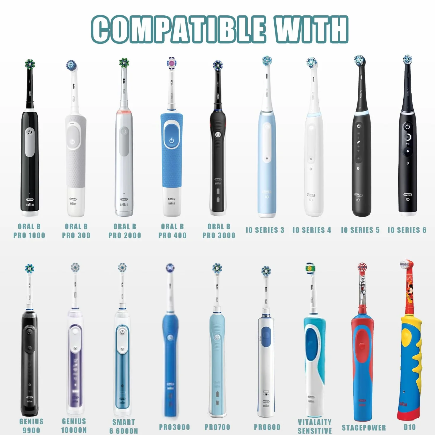 Ładowarka do szczoteczek elektrycznych Oral B IO Series 3757, 3 4 5 6, indukcyjna stacja ładująca do Oral B Toothbrush, wodoszczelny kabel zasilający