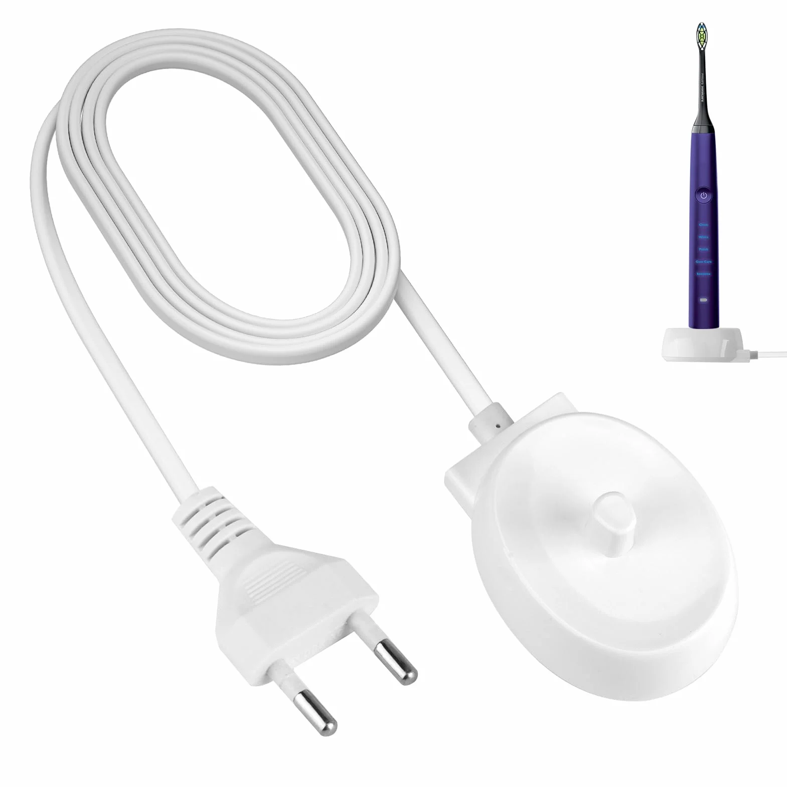 Elektryczna ładowarka do szczoteczek do zębów Oral B Braun Model 3757, zamiennik Pro 3, 2, 1, 600 700 1000 2000 2900 3000 3900, Vitality Genius Smart IO Series 6 Ładowanie podróżne