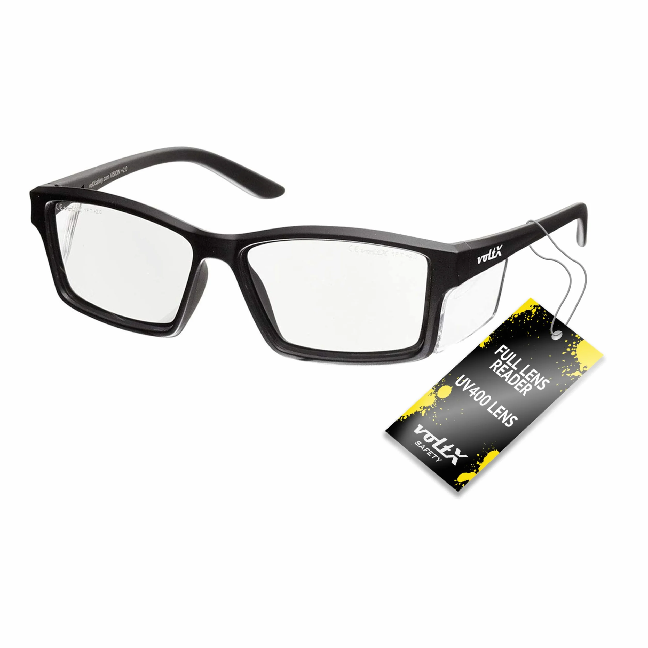 voltX VISION okulary ochronne przeszklone dioptrii UV400