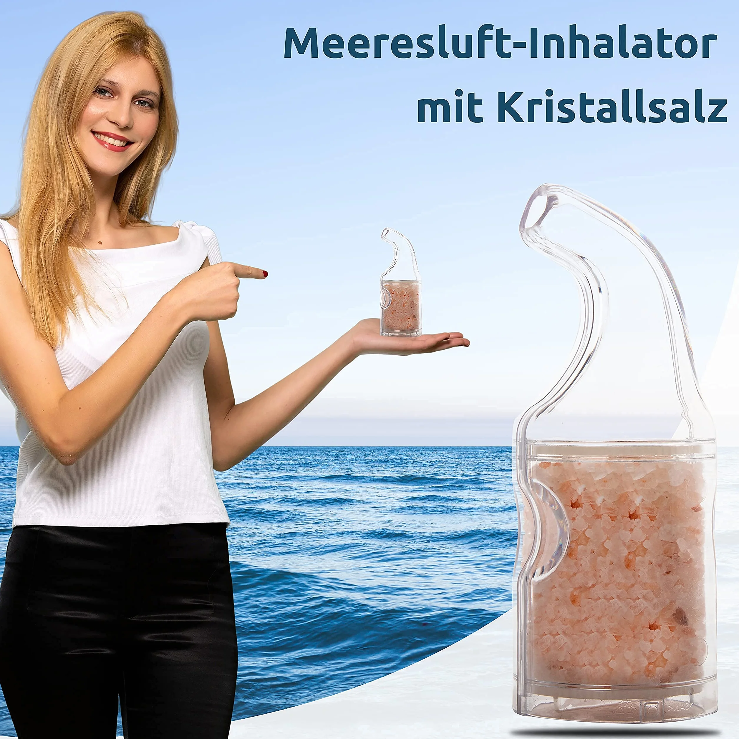 NaturGut Sensecare inhalator na powietrze morskie z solą kryształową, mikroklimat