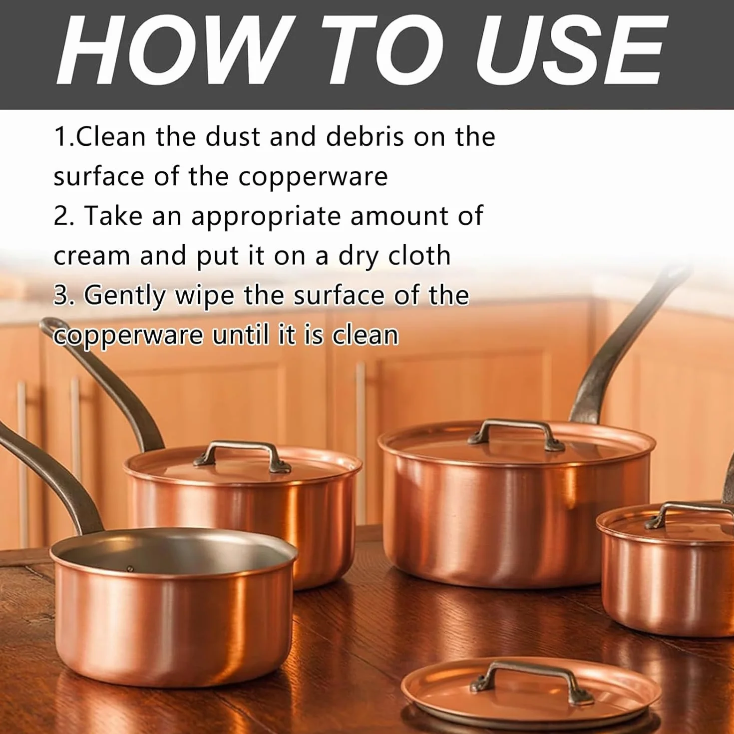 Instant Polishing & Cleaning Spray for Brass, Instant Brass and Copper Tarnish Remover, Brass Cleaner and Polish Spray, Metal Cleaner and Rust Remover, for Antiques, Cookware (2 Pcs)