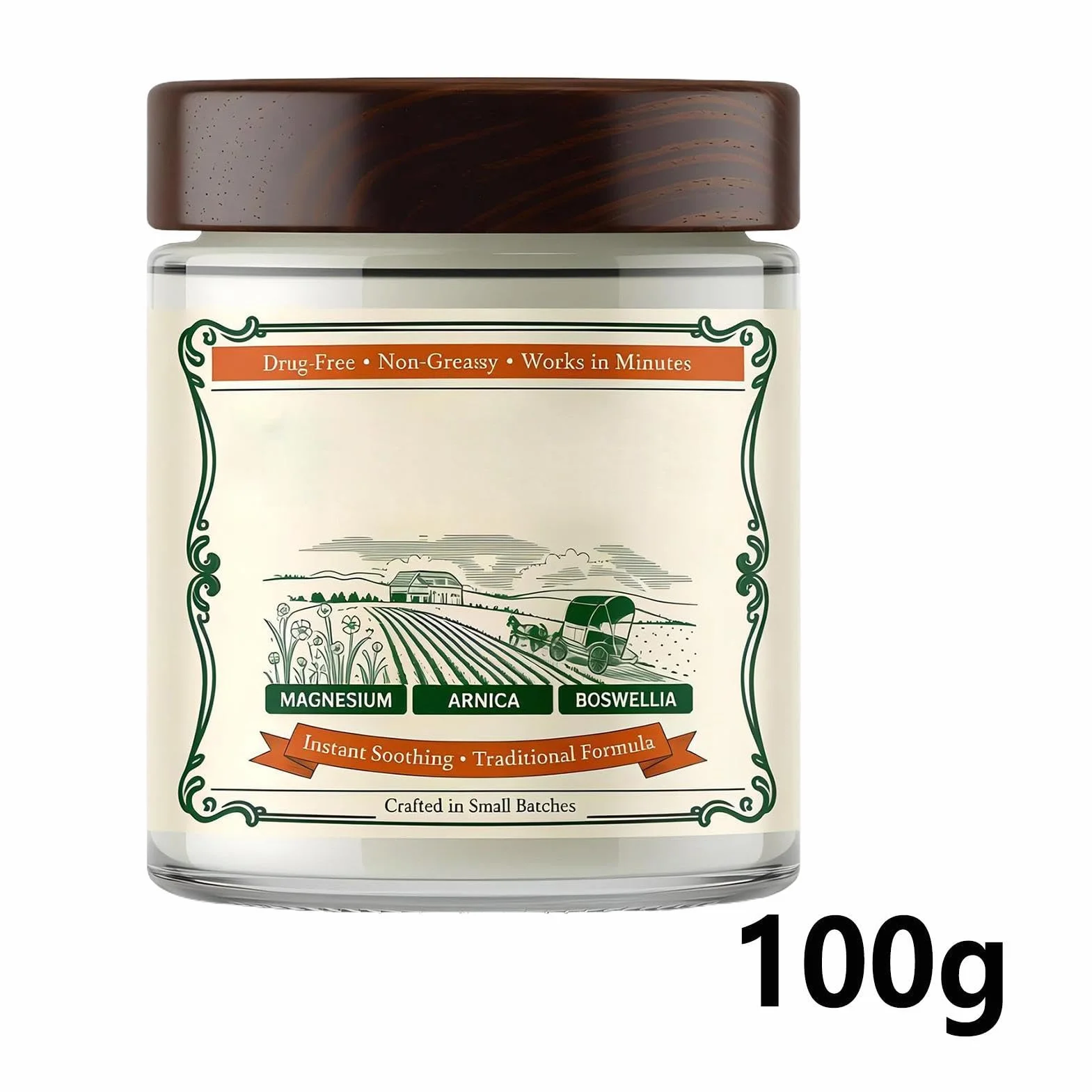 Balsam na kolana 100g - Kojący krem na stawy aktywnie wspierający | Mieszanka ekstraktów ziołowych o szybko wchłaniającej się konsystencji, pielęgnacja mięśni, ćwiczenia, treningi codziennego użytku