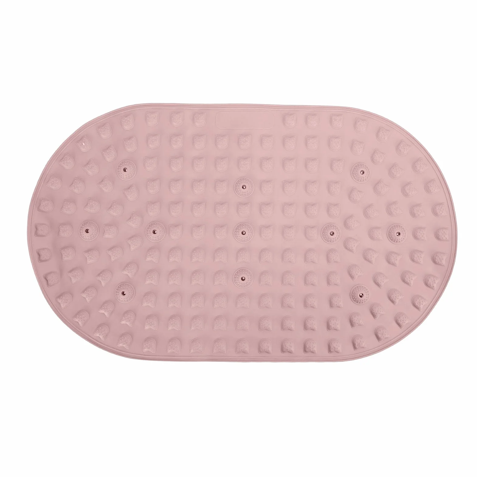 Yosoo Health Gear Mata do Masażu Stóp, Silikonowy Masażer do Stóp Akupresury z 11 Magnesami, Antypoślizgowe Dno, Elastyczna Podkładka Masująca Punkt Nacisku Biurka na Stojąco, łóżko, Budzenie