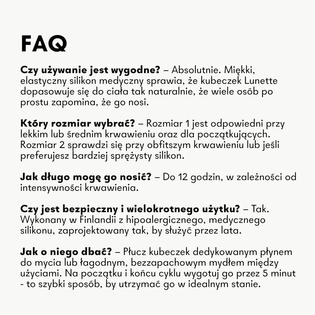 Lunette Kubeczek Menstruacyjny-Wielorazowy – Silikon Medyczny bez BPA – do 12 Godzin Komfortu – Alternatywa dla Tamponów – Wyprodukowany w Finlandii – Rozmiar 2 Violet