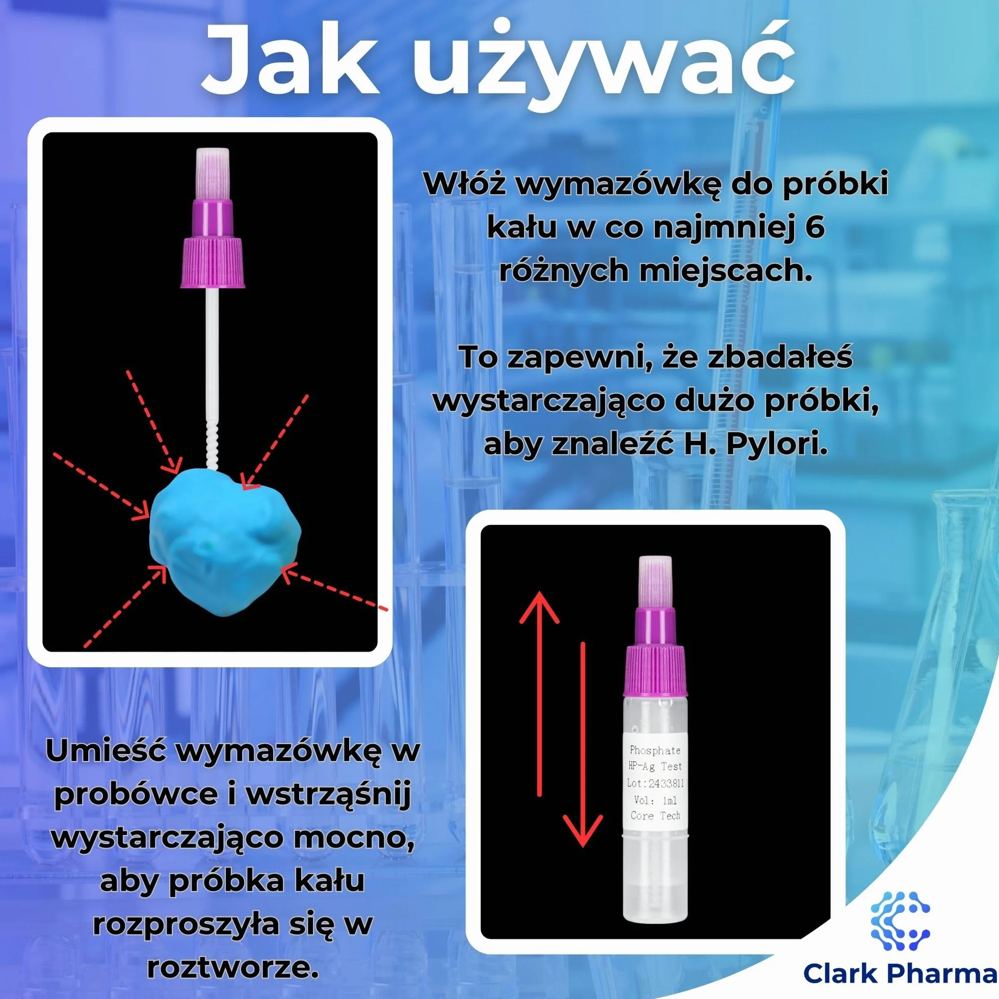 Testy na Wrzody Żołądka H. Pylori | Test Stolca na Zakażenie Helicobacter Pylori