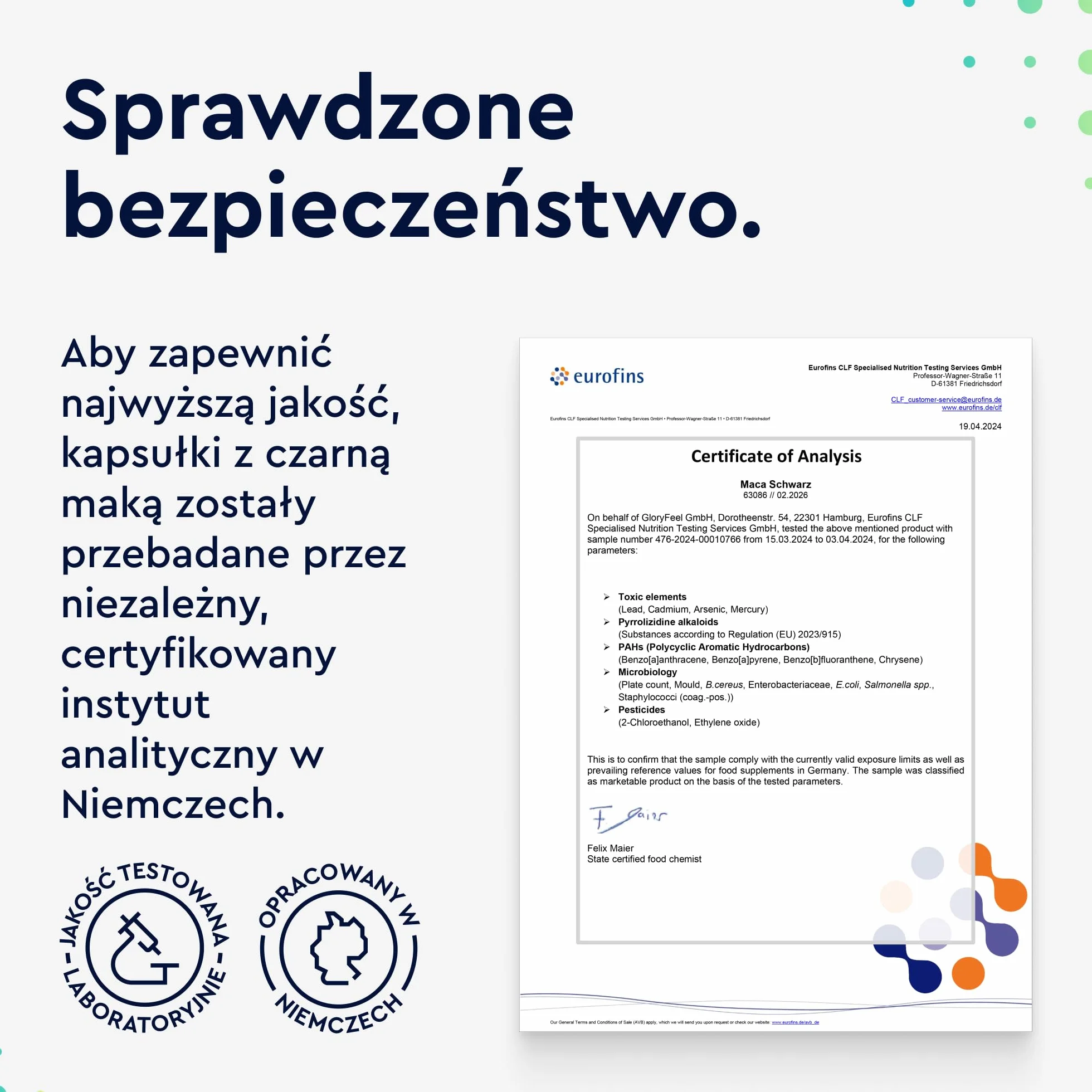 Maca Czarna wysoka dawka - 27 000mg czystego proszku maca (ekstrakt 20:1) - z L-argininą, witaminą B6, C i cynkiem - 100% wegańskie, testowane laboratoryjnie i wyprodukowane w Niemczech bez dodatków