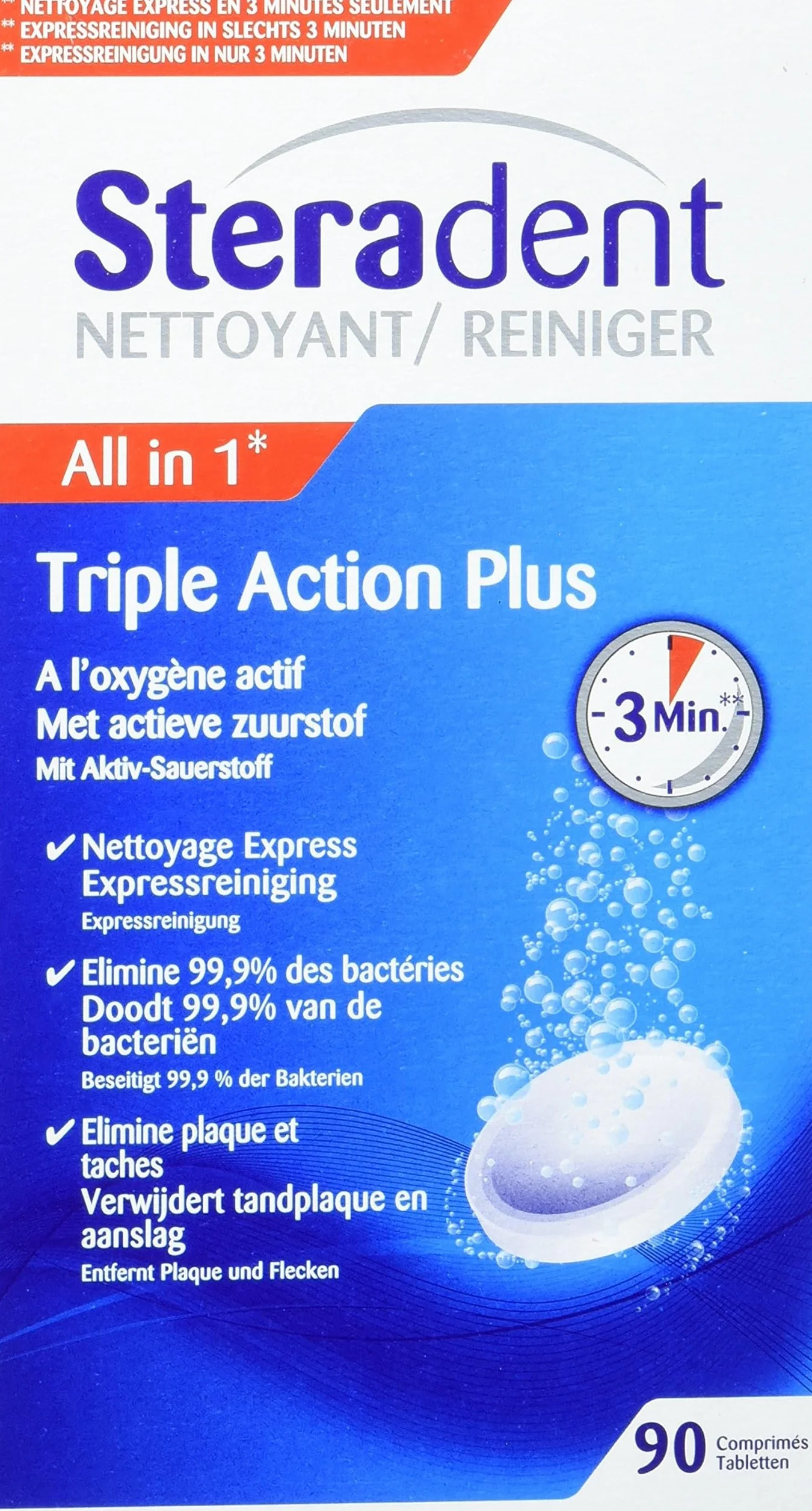 STERADENT - STERADENT 60+30 TRIPLE AC