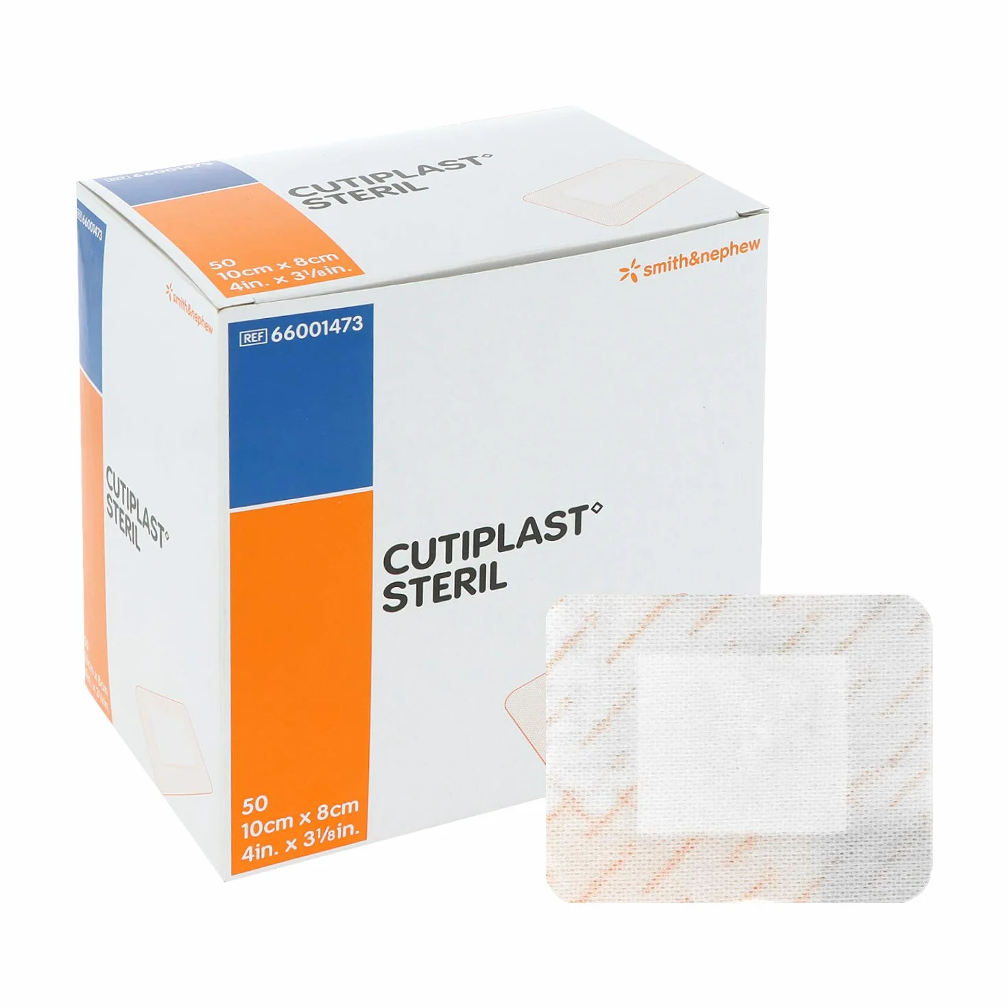 CUTIPLAST sterylny opatrunek na ranę 10 cm x 8 cm, 50 szt