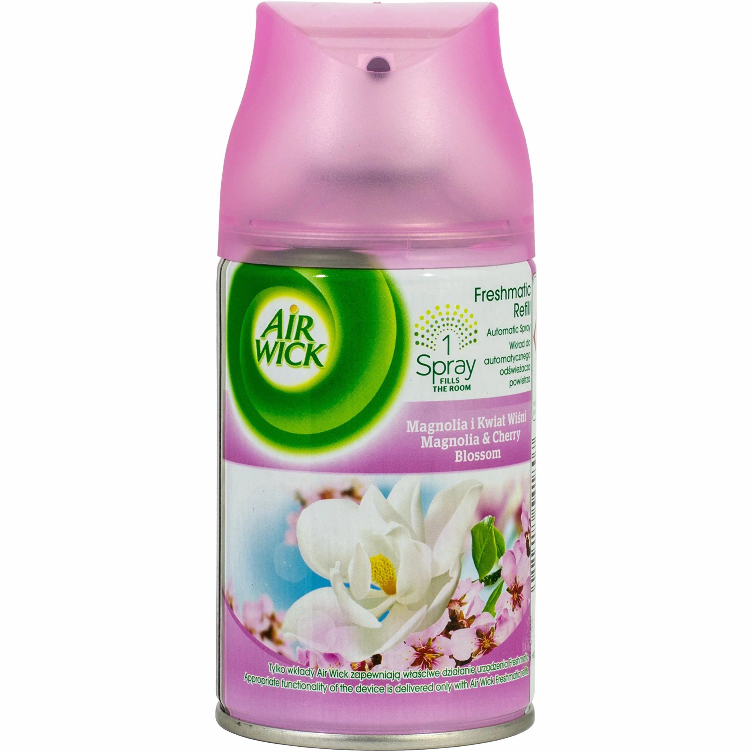 Air Wick Freshmatic Max Odświeżacz powietrza, magnolia i kwiat wiśni