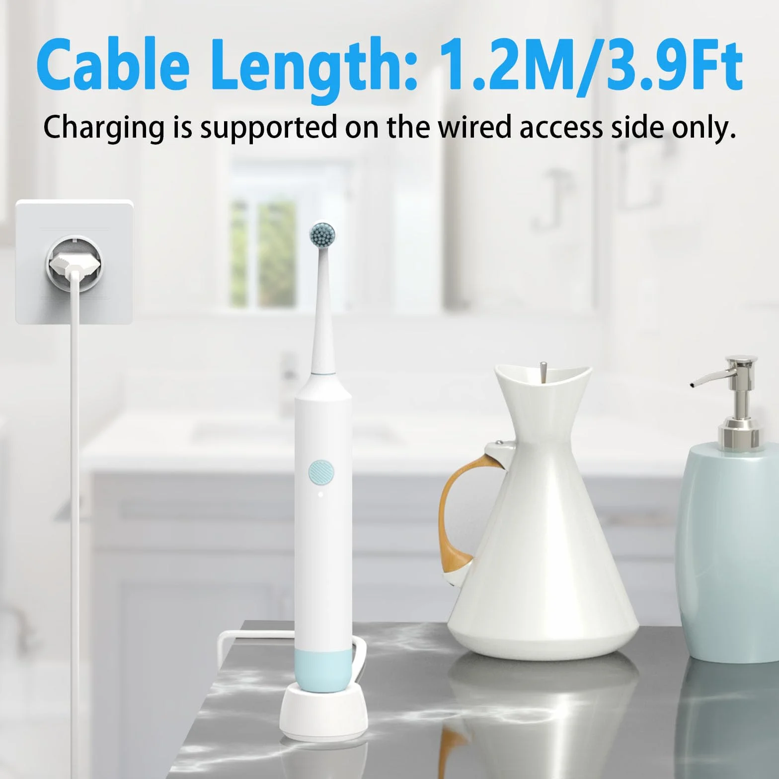 Hafiuege Ładowarka do elektrycznej szczoteczki do zębów Braun Oral-B typ 3757, kabel ładujący do szczoteczki Oral B Pro Genius Smart Vitality seria, zasilacz
