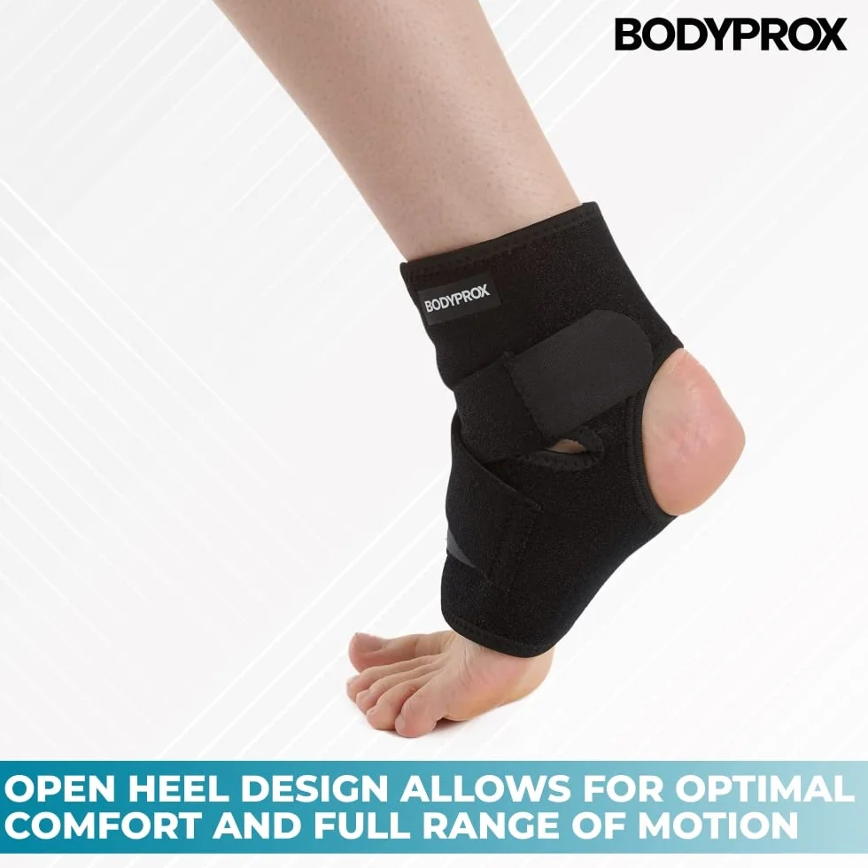 Bodyprox uchwyt na kostkę, oddychająca tuleja neoprenowa, regulowana okładka!
