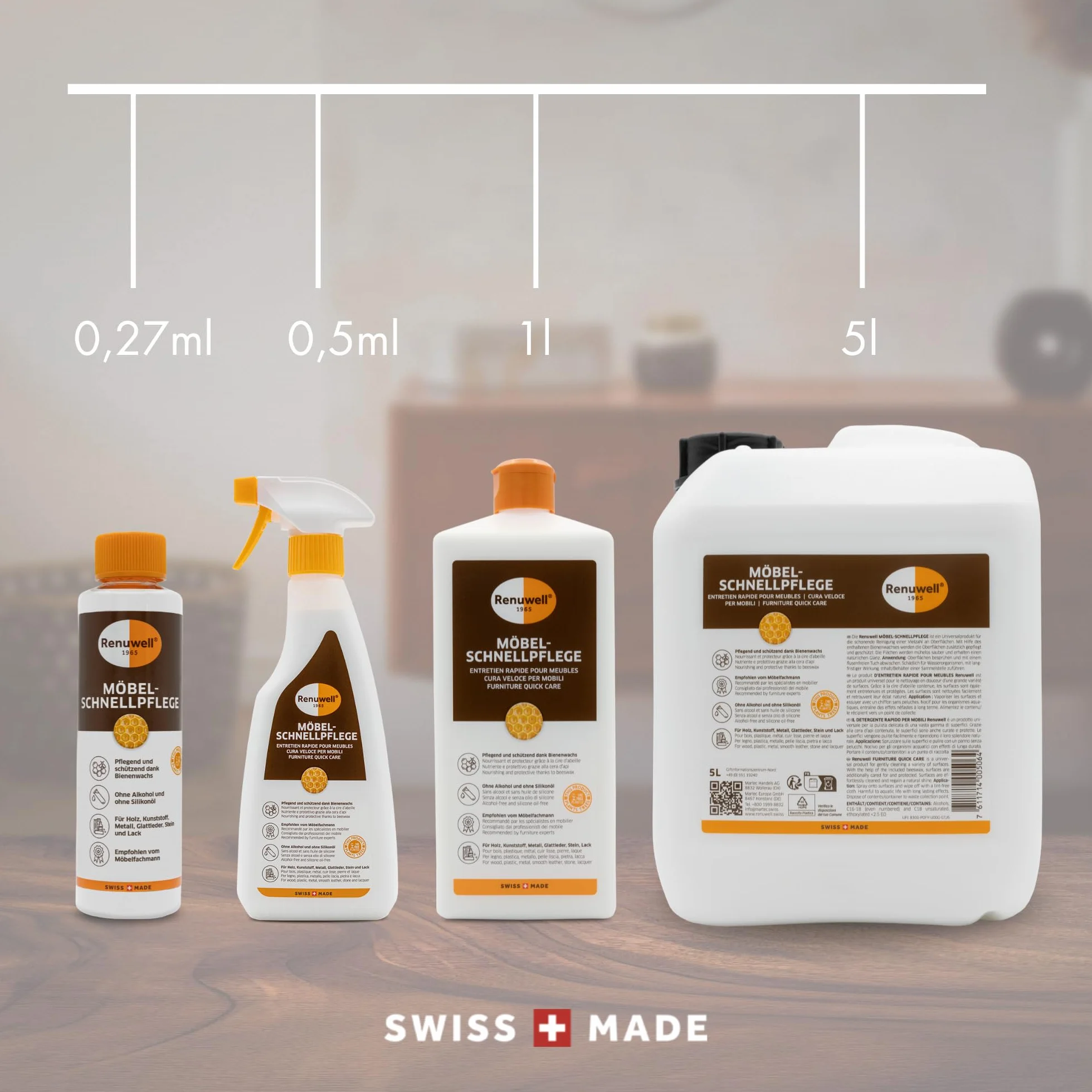 Renuwell Furniture Quick Care, 500 ml
