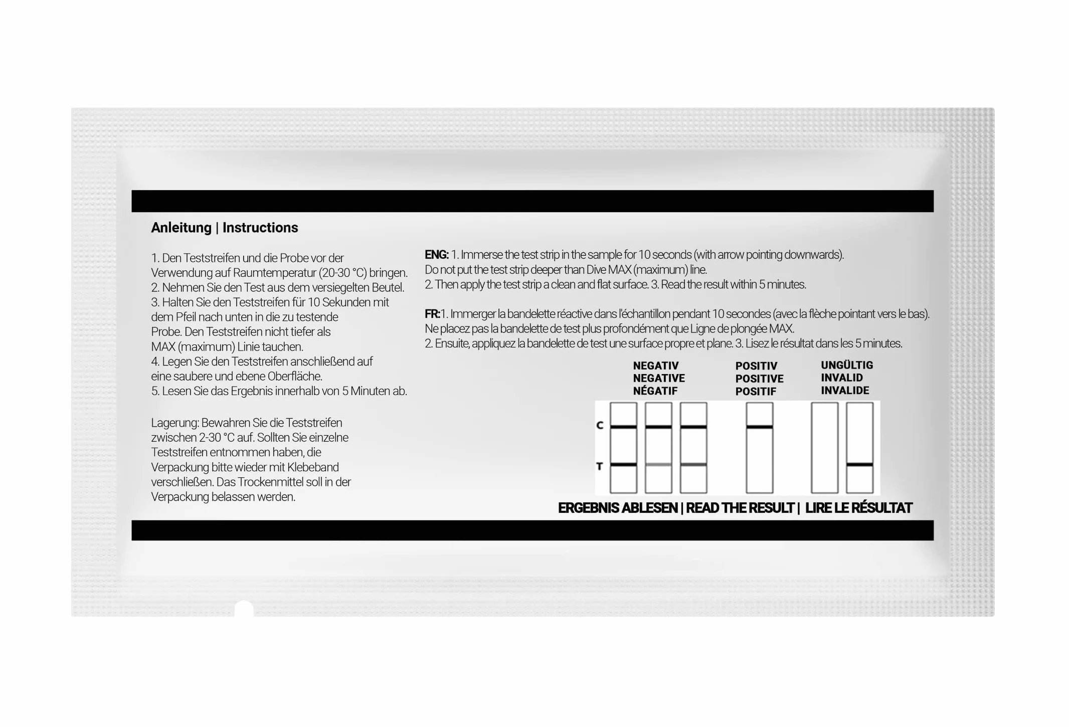 Szybki test narkotykowy THC – test na marihuanę konopie 10 sztuk
