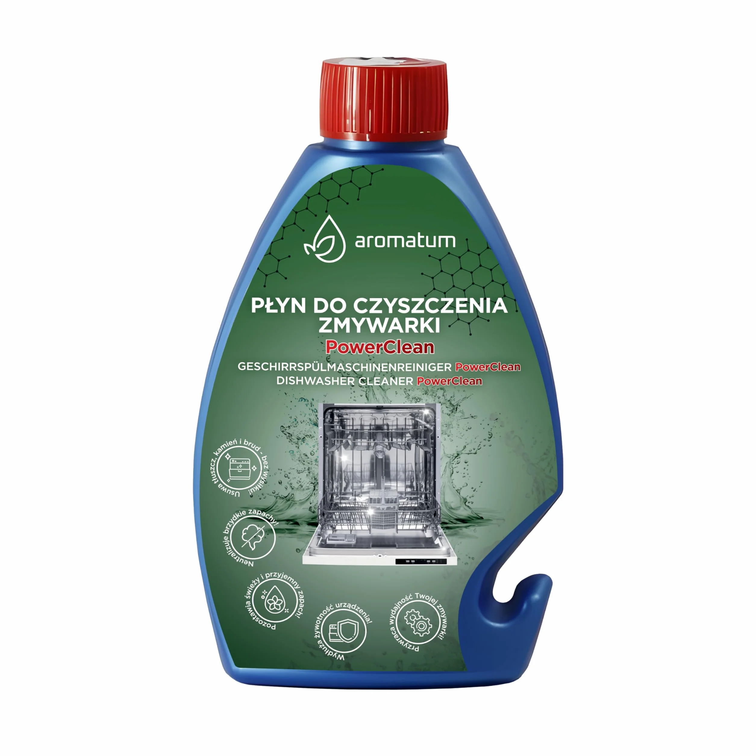 Płyn do czyszczenia zmywarek 10x 250 ml – usuwa kamień, brud i tłuszcz