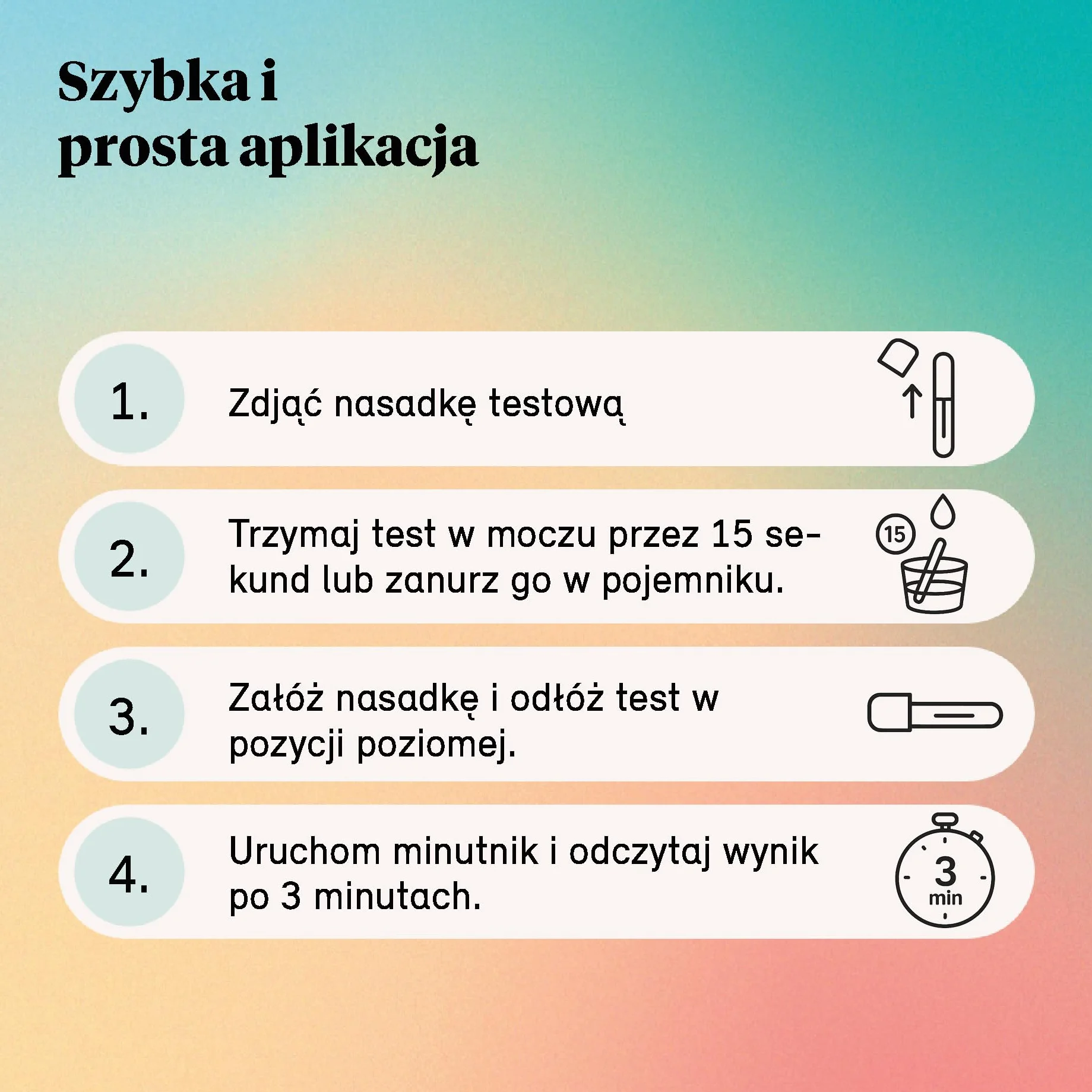 Test ciążowy o wysokiej czułości – samodzielny test do domu 3 minuty | 3 sztuki testu moczu hCG w przypadku ewentualnej ciąży | łatwe zastosowanie – szybki wynik | test ciążow