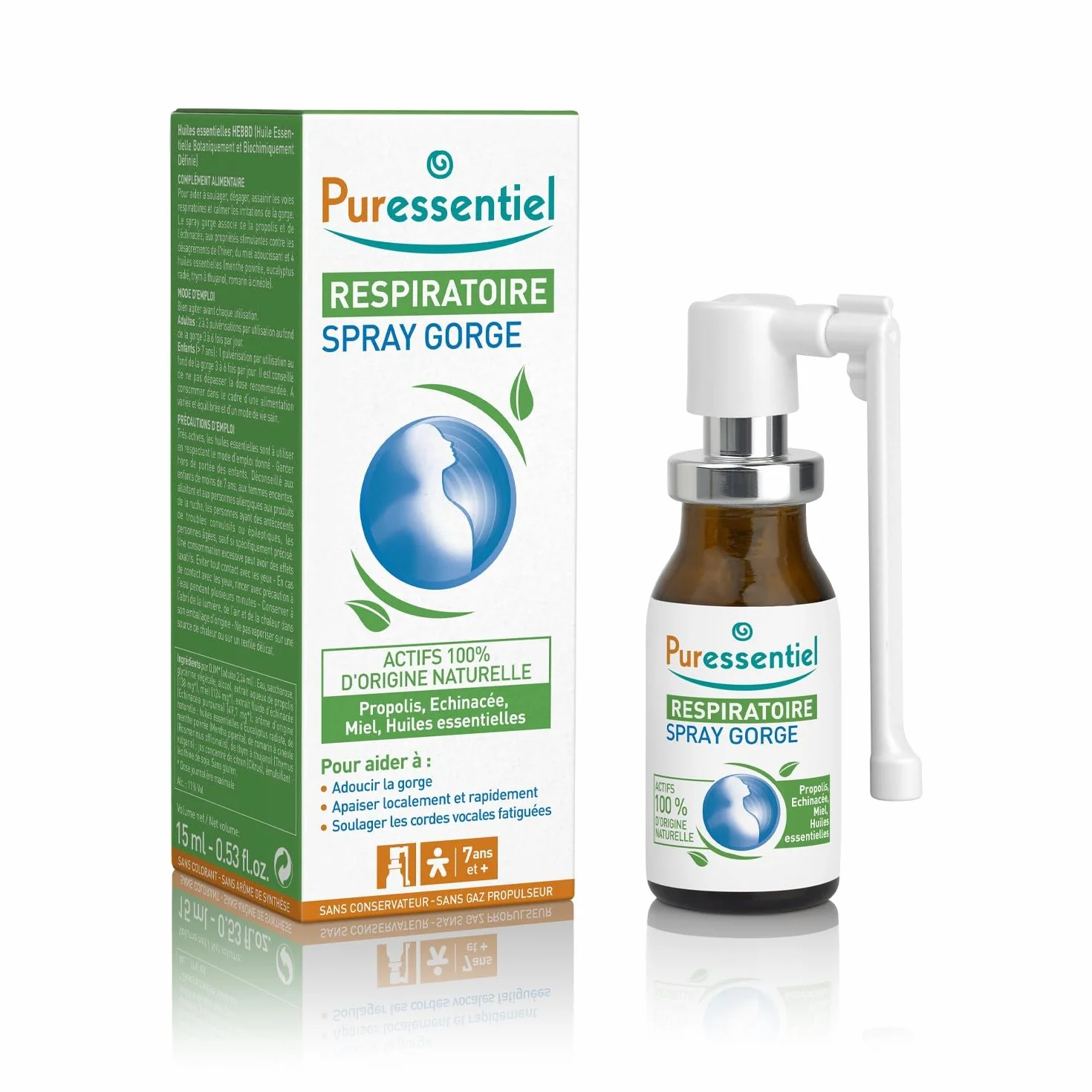 Puressentiel spray do gardła, 15 ml, 1 sztuka