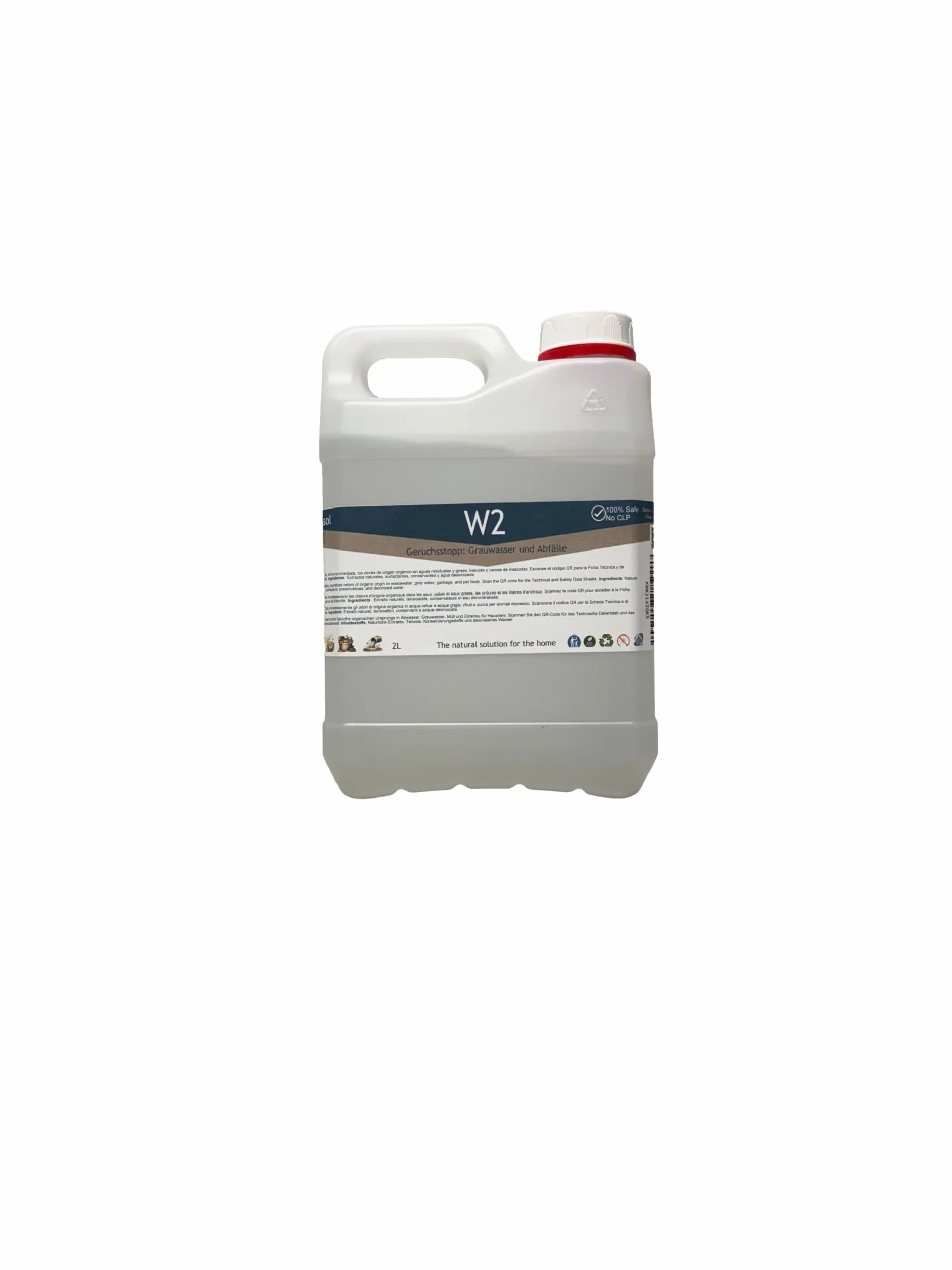 W2 Anti-odor Eliminacja nieprzyjemnych zapachów 2L do rur rynien spustowych studzienek kanalizacyjnych