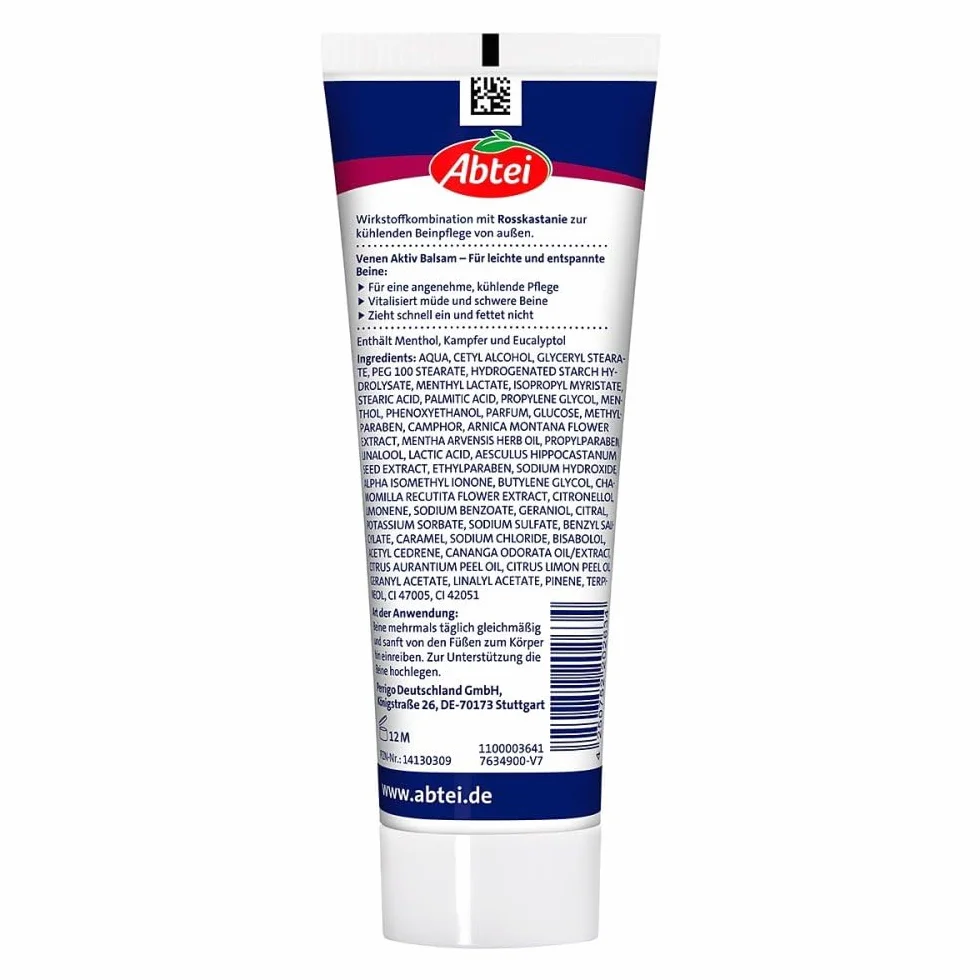 Abtei Venen Aktiv Balsam o.Faltsch.neue Formul. 125 ml
