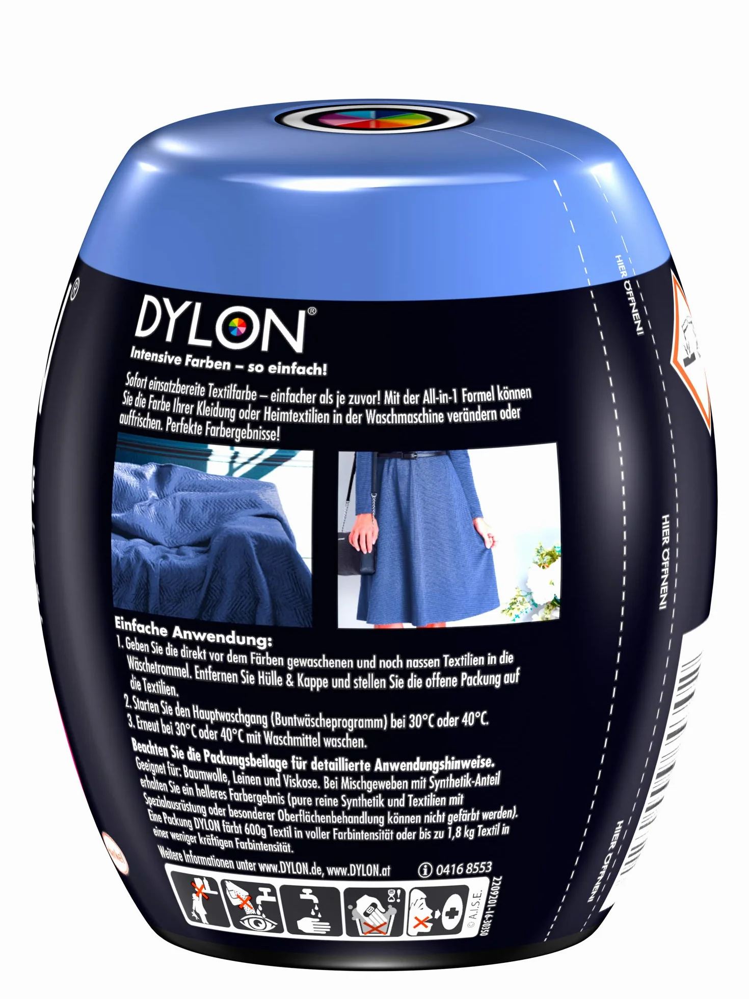 Dylon Farba tekstylna All in 1