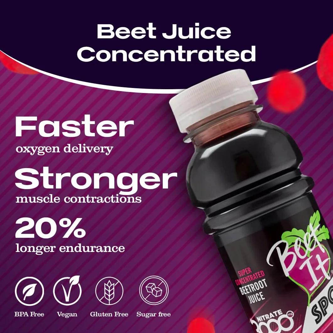 Beet It Shot z buraka 400mg azotanów 7 porcji