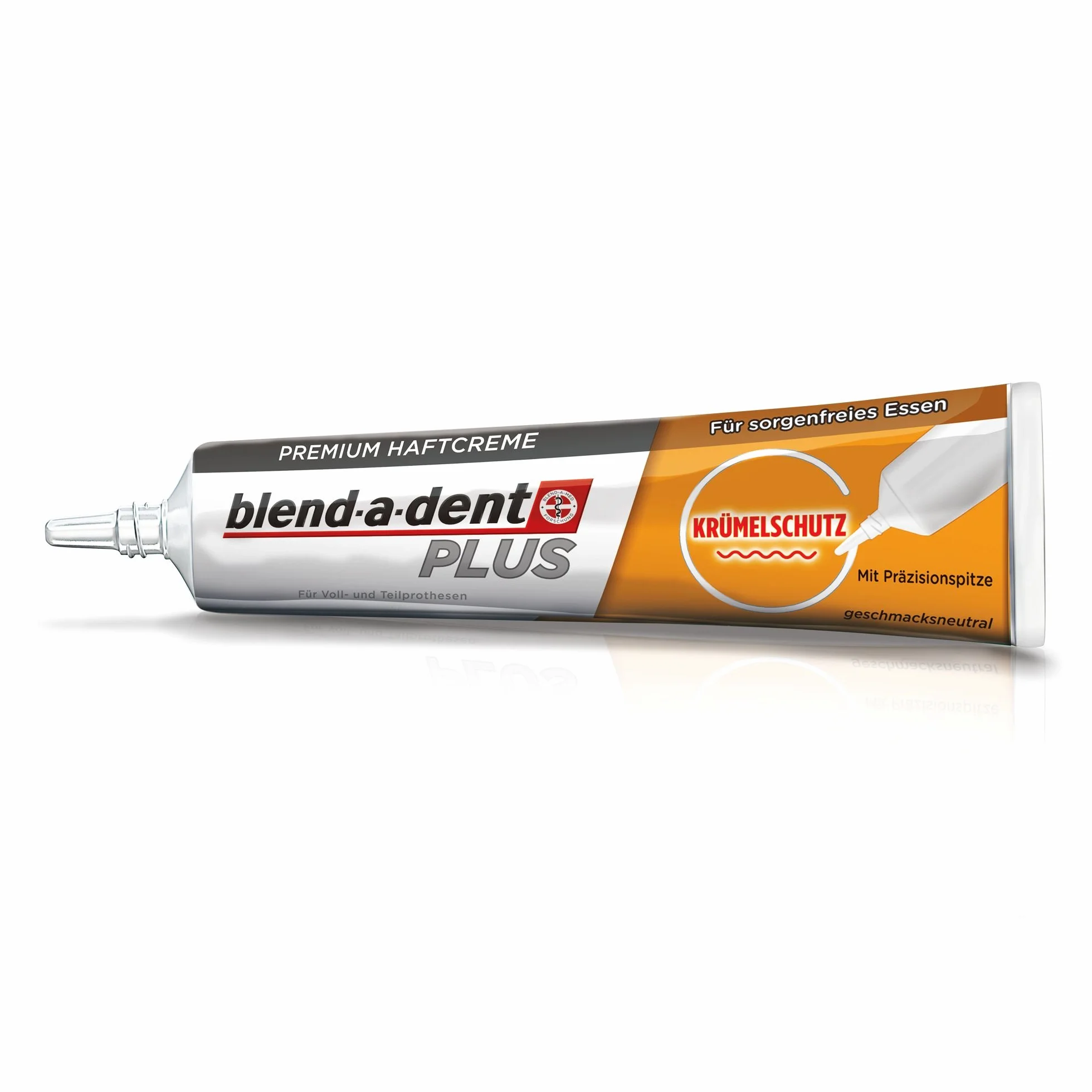 Blend-a-dent PLUS krem samoprzylepny premium, 3 sztuki (3 x 40 g)